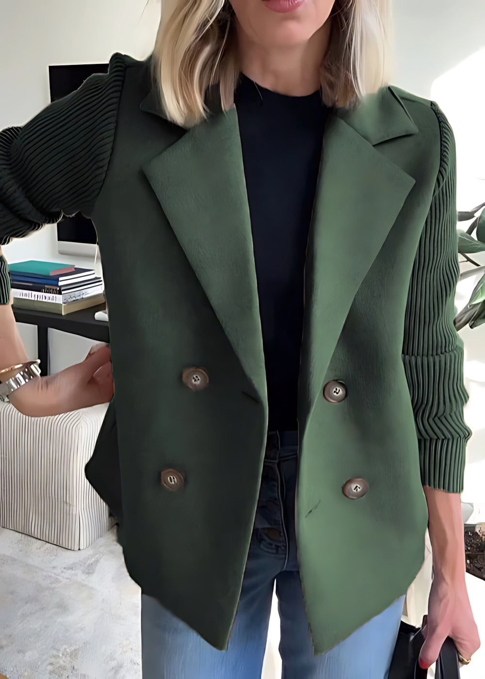 Camille – Double Breasted Tailored Blazer