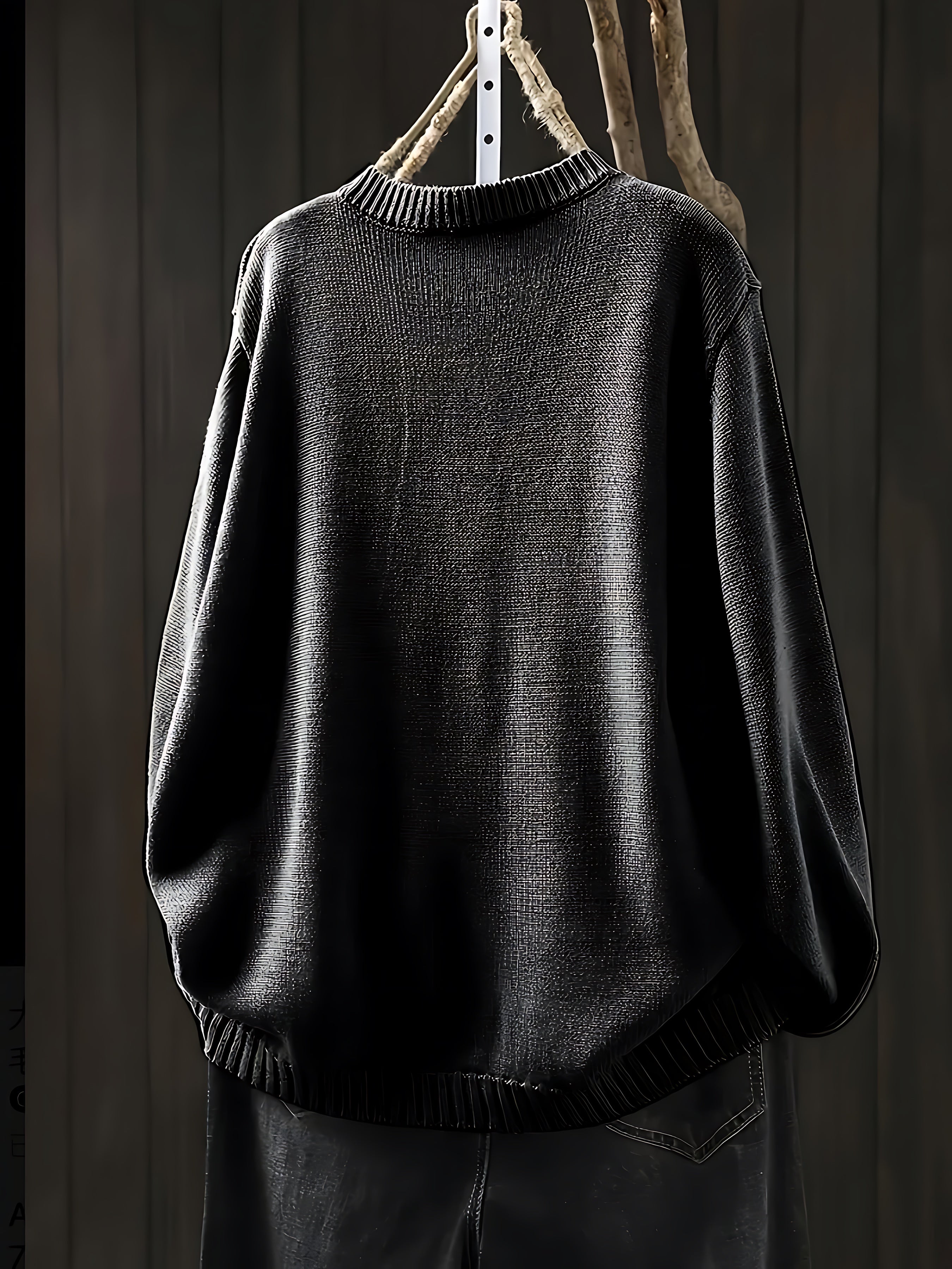 Catalina – Contrast Button Crew Neck Knit Cardigan