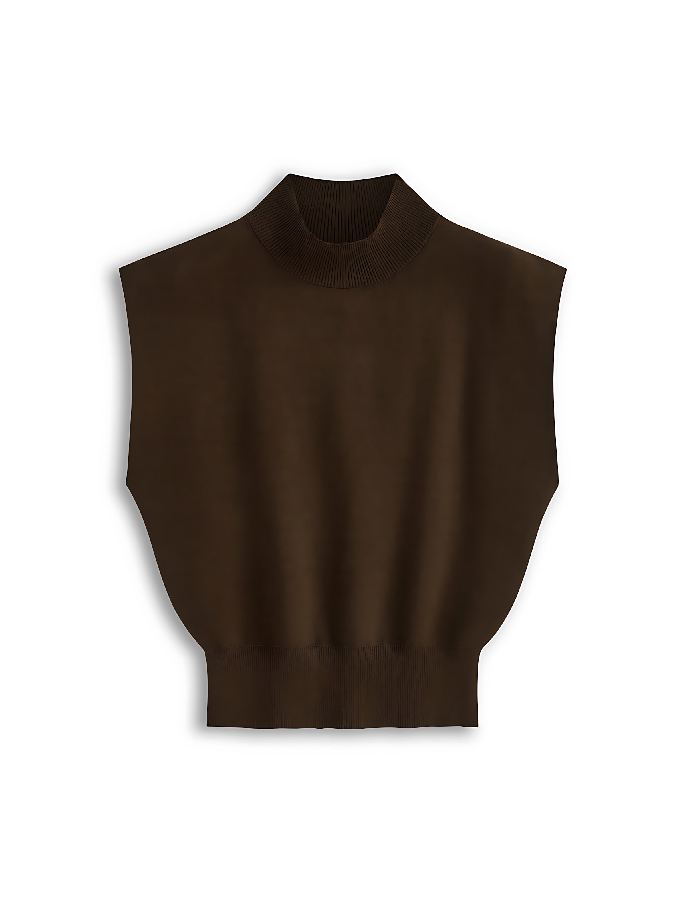 Charlie – Mock Neck Knit Top
