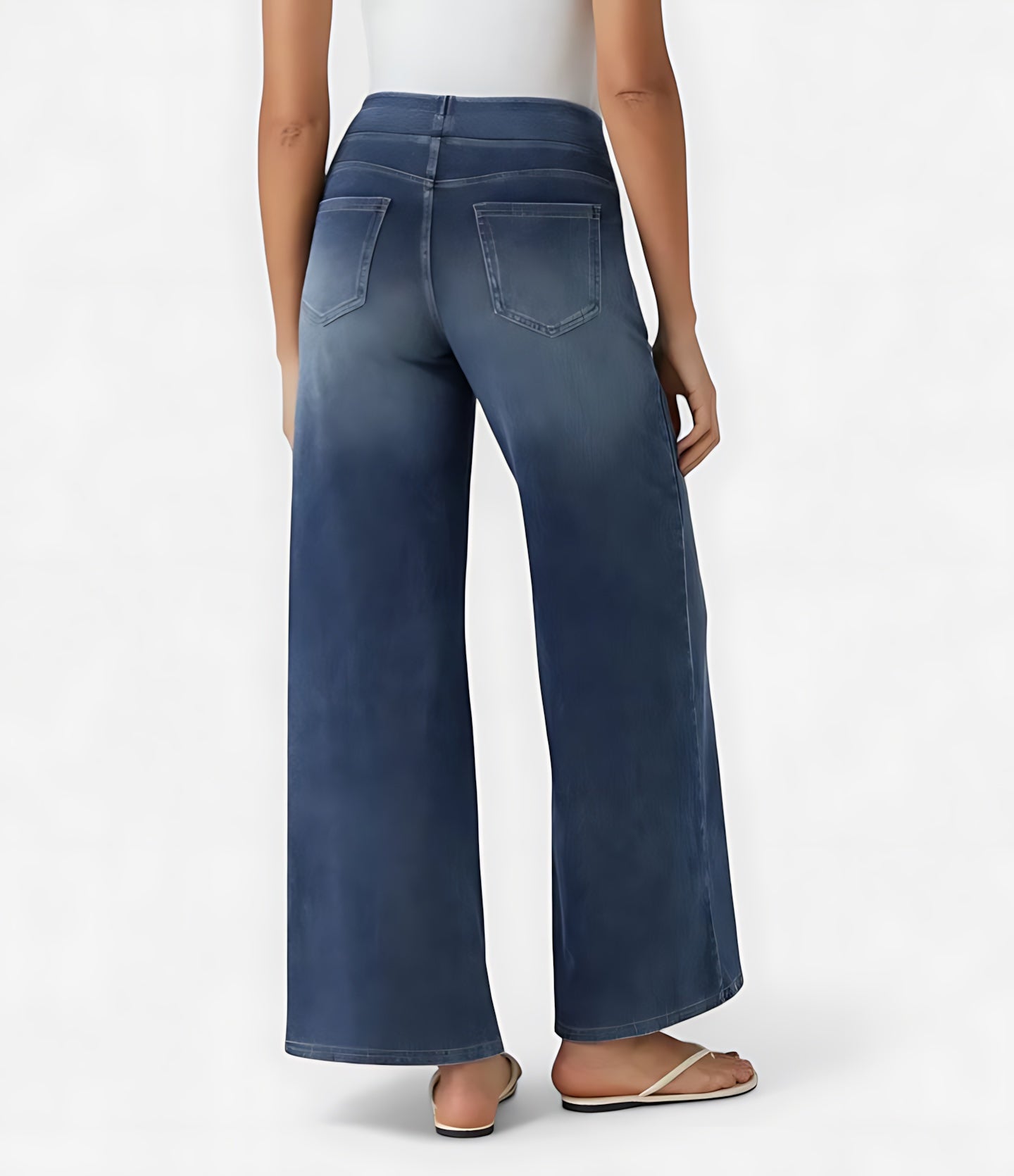 Clara – High Waist Wide Leg Jeans
