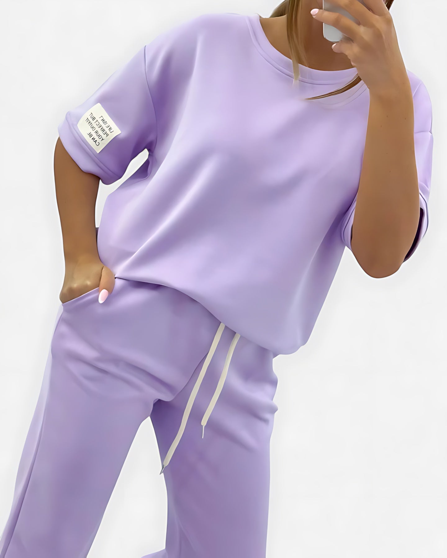 Cora – Sweatshirt And Joggers Matching Lounge Set