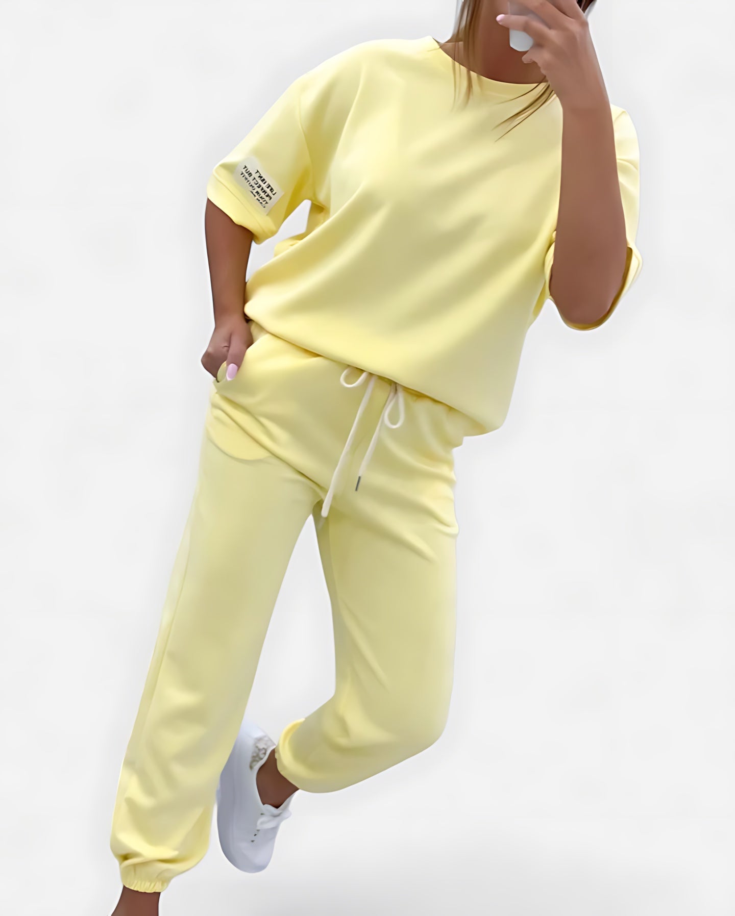 Cora – Sweatshirt And Joggers Matching Lounge Set