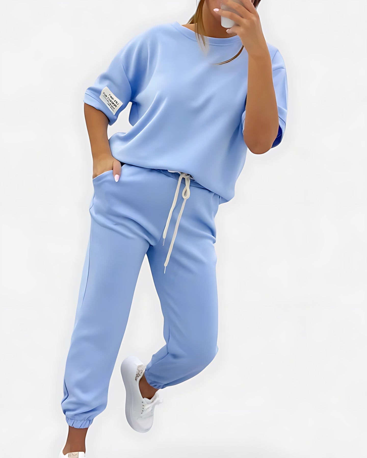 Cora – Sweatshirt And Joggers Matching Lounge Set