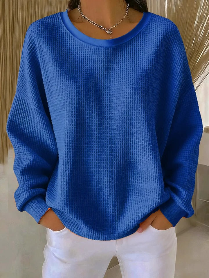 Wren – Oversized Crew Neck Knit Sweater