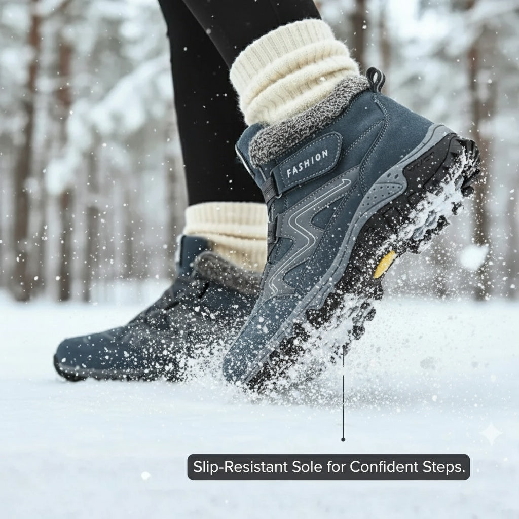 Norah – Lace Up Winter Hiking Boots