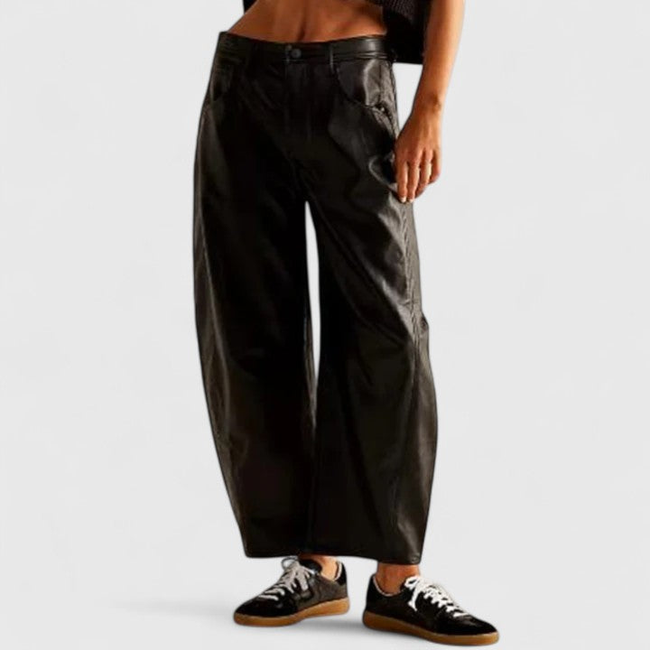 Daria – Denim Barrel Leg Jeans