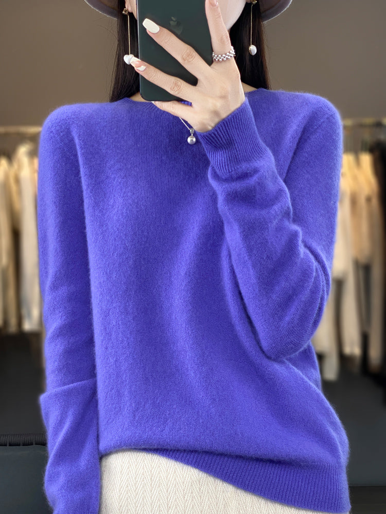 Journee – Mock Neck Drop Shoulder Knit Sweater