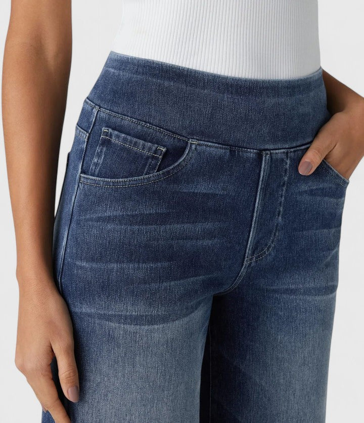 Clara – High Waist Wide Leg Jeans