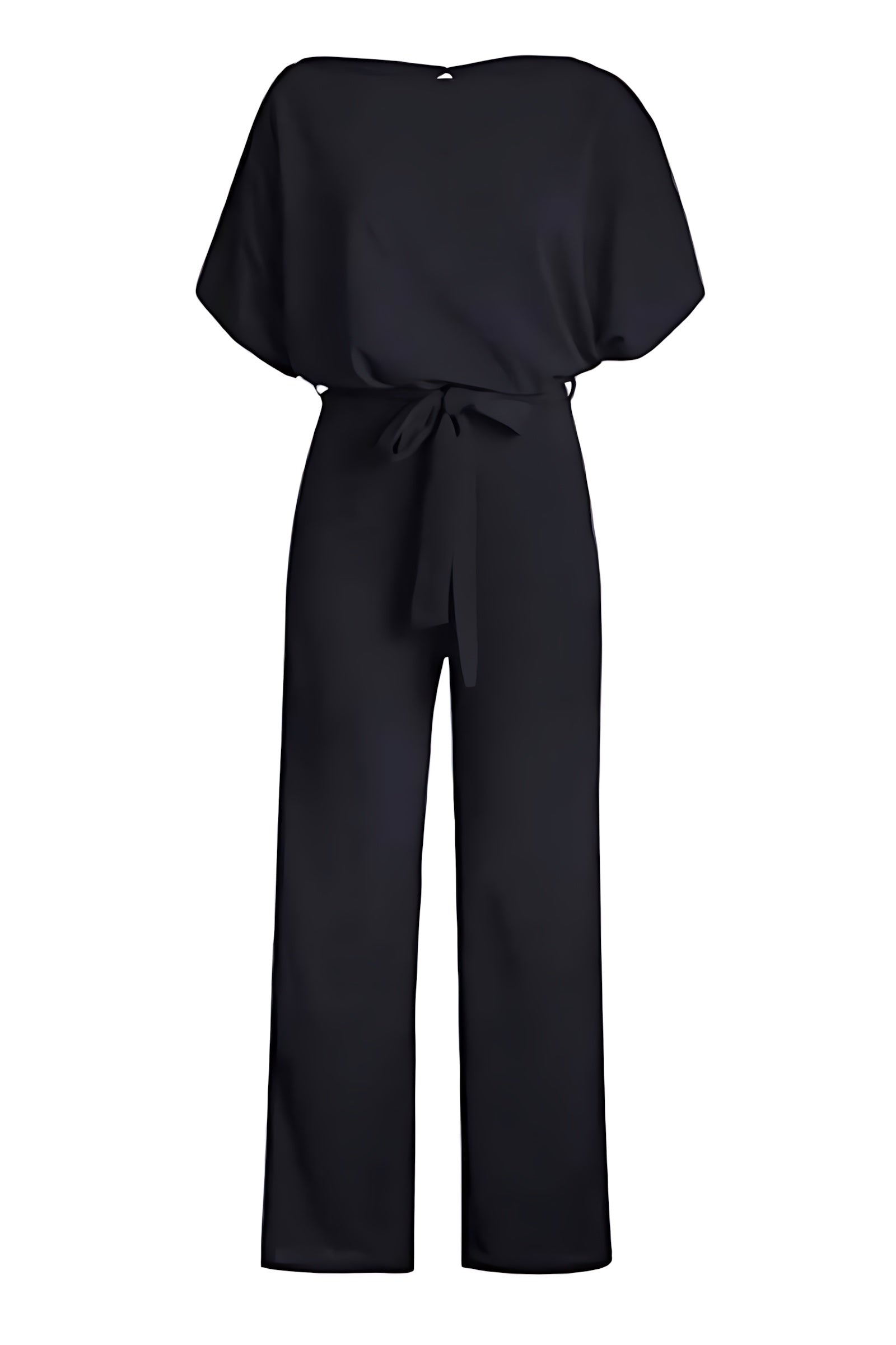Eliza – Batwing Sleeve Formal Wide Leg Jumpsuit