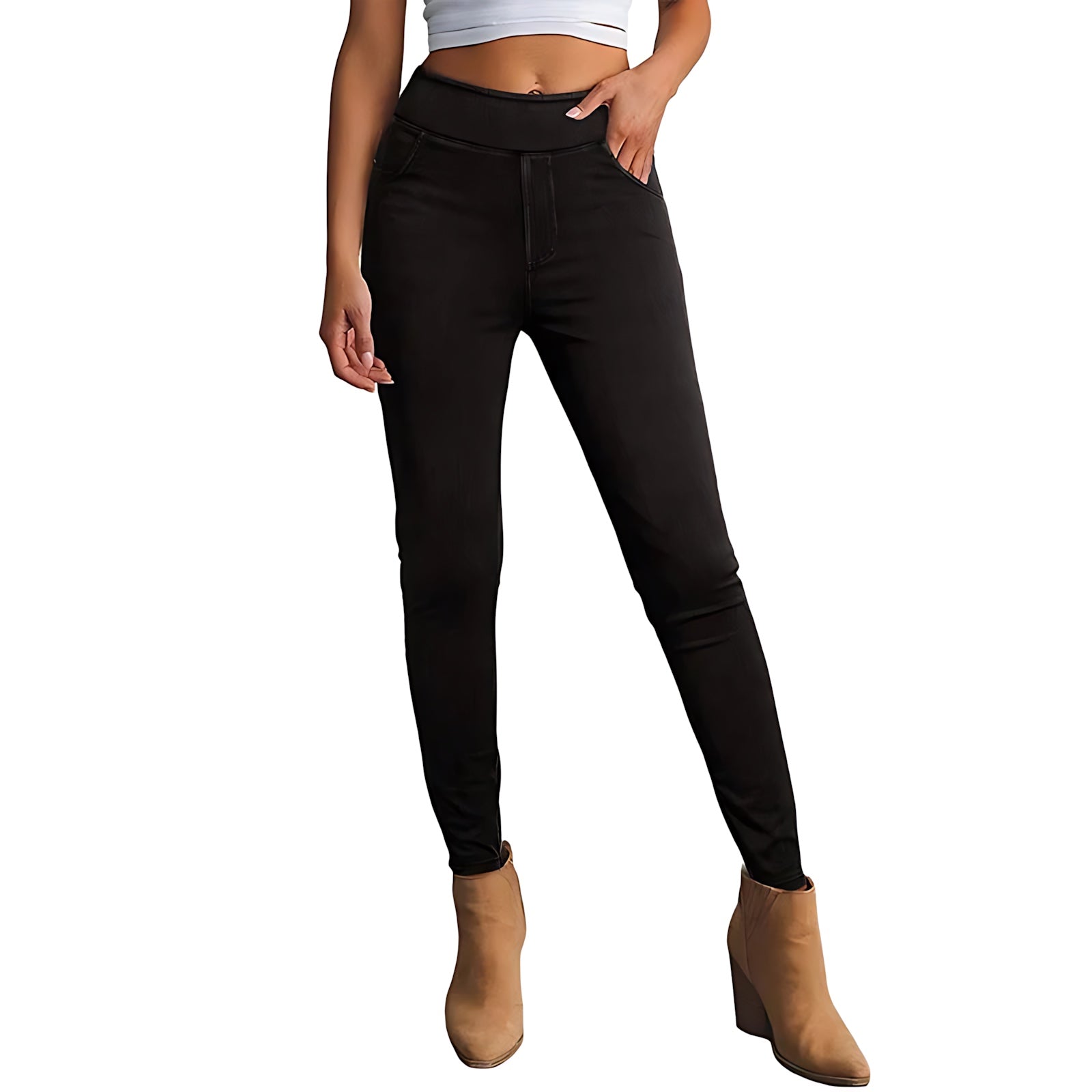 Elizabeth – High Waist Skinny Jeans