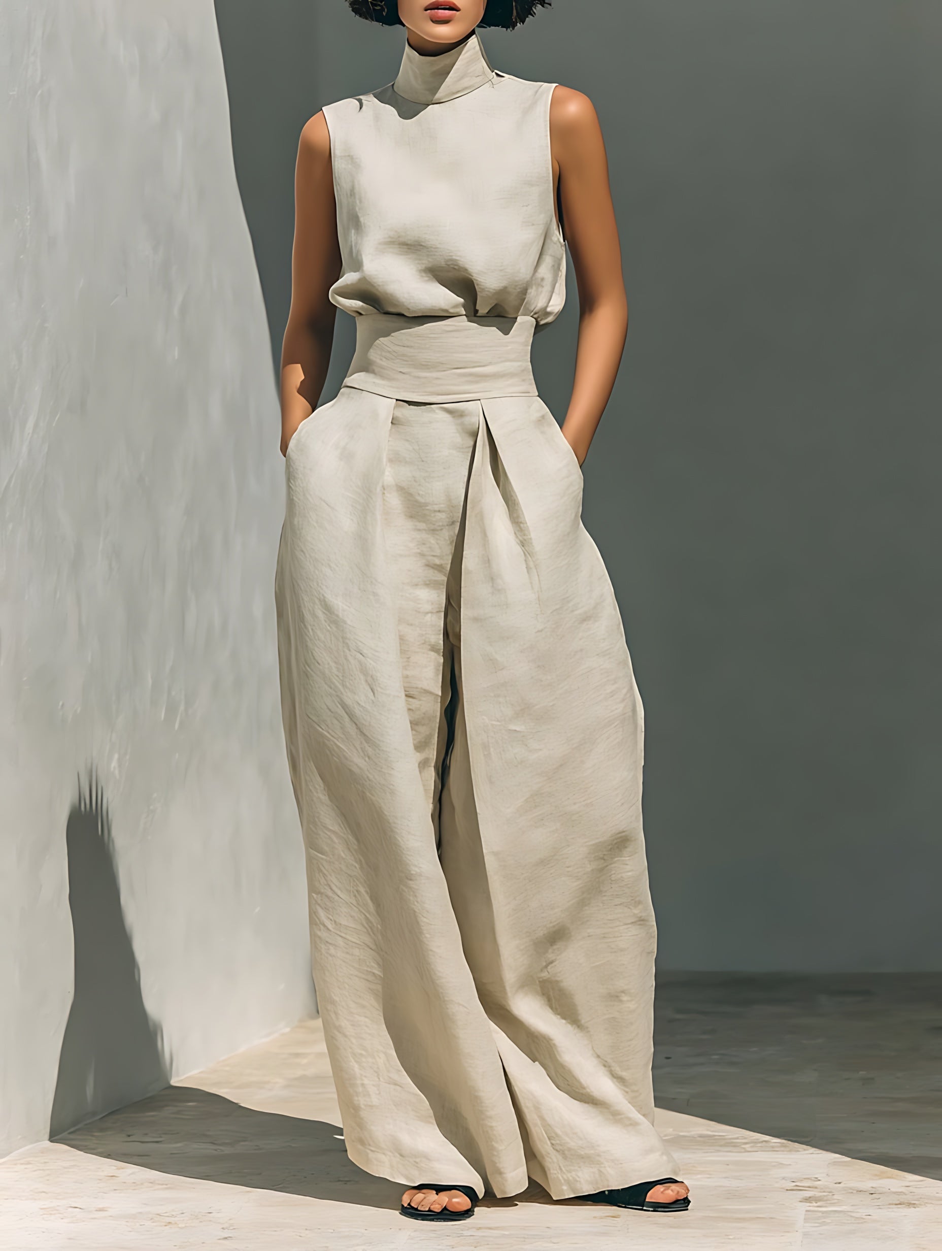 Elliana – Tank Top and Palazzo Pants Summer Set
