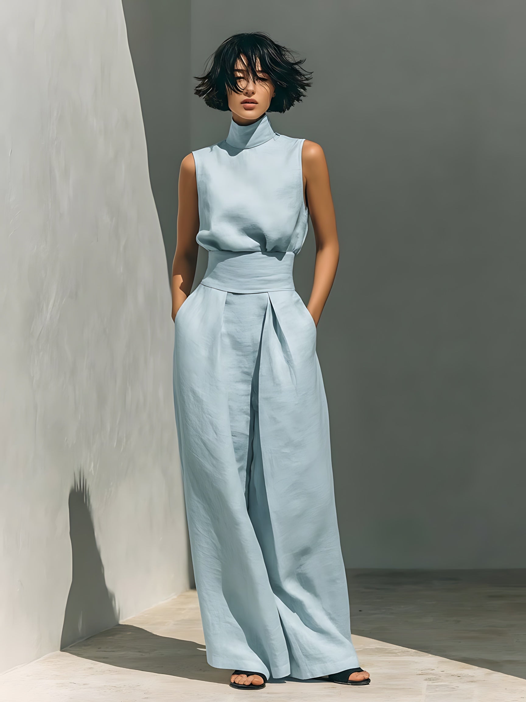 Elliana – Tank Top and Palazzo Pants Summer Set