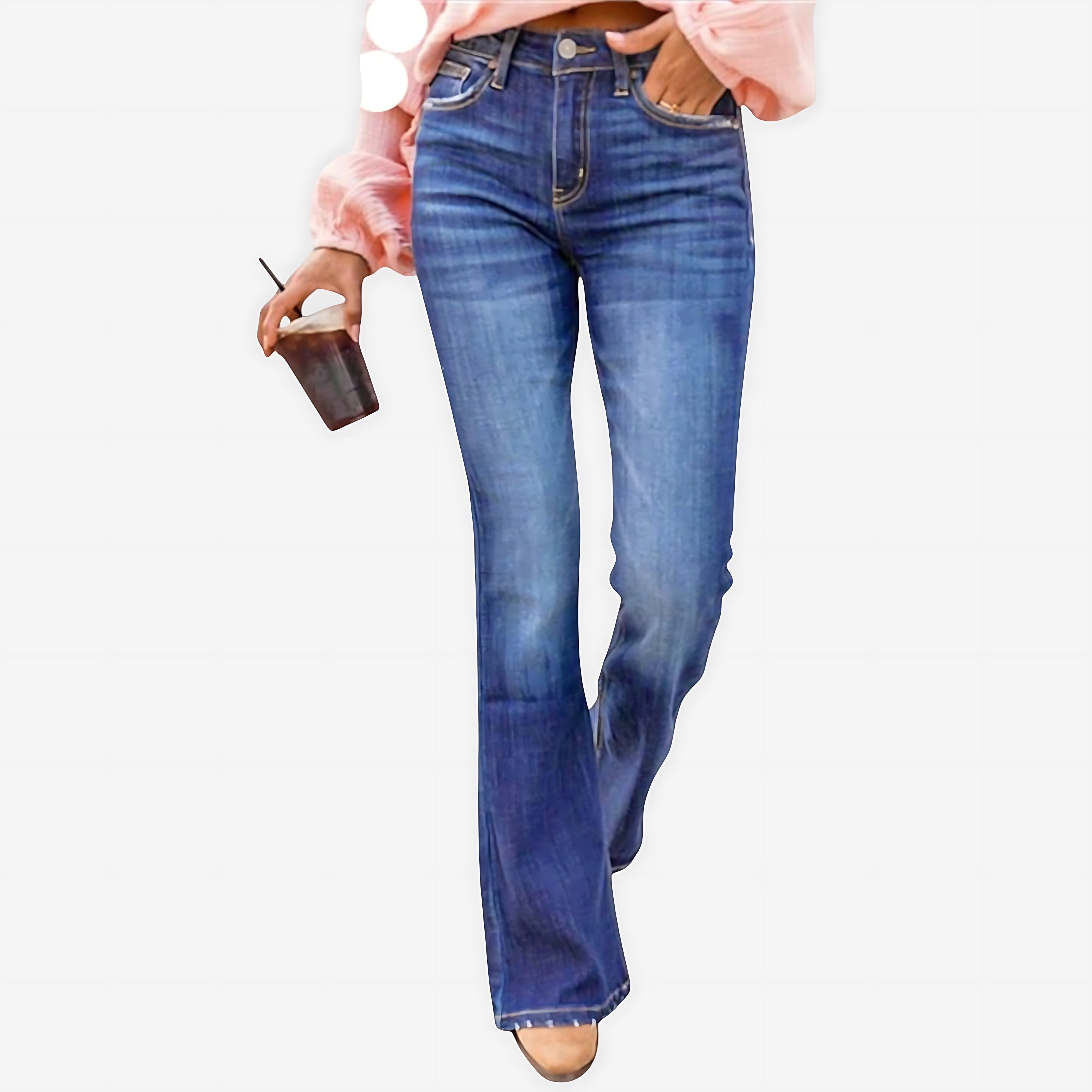 Felicity – Distressed Bootcut Jeans