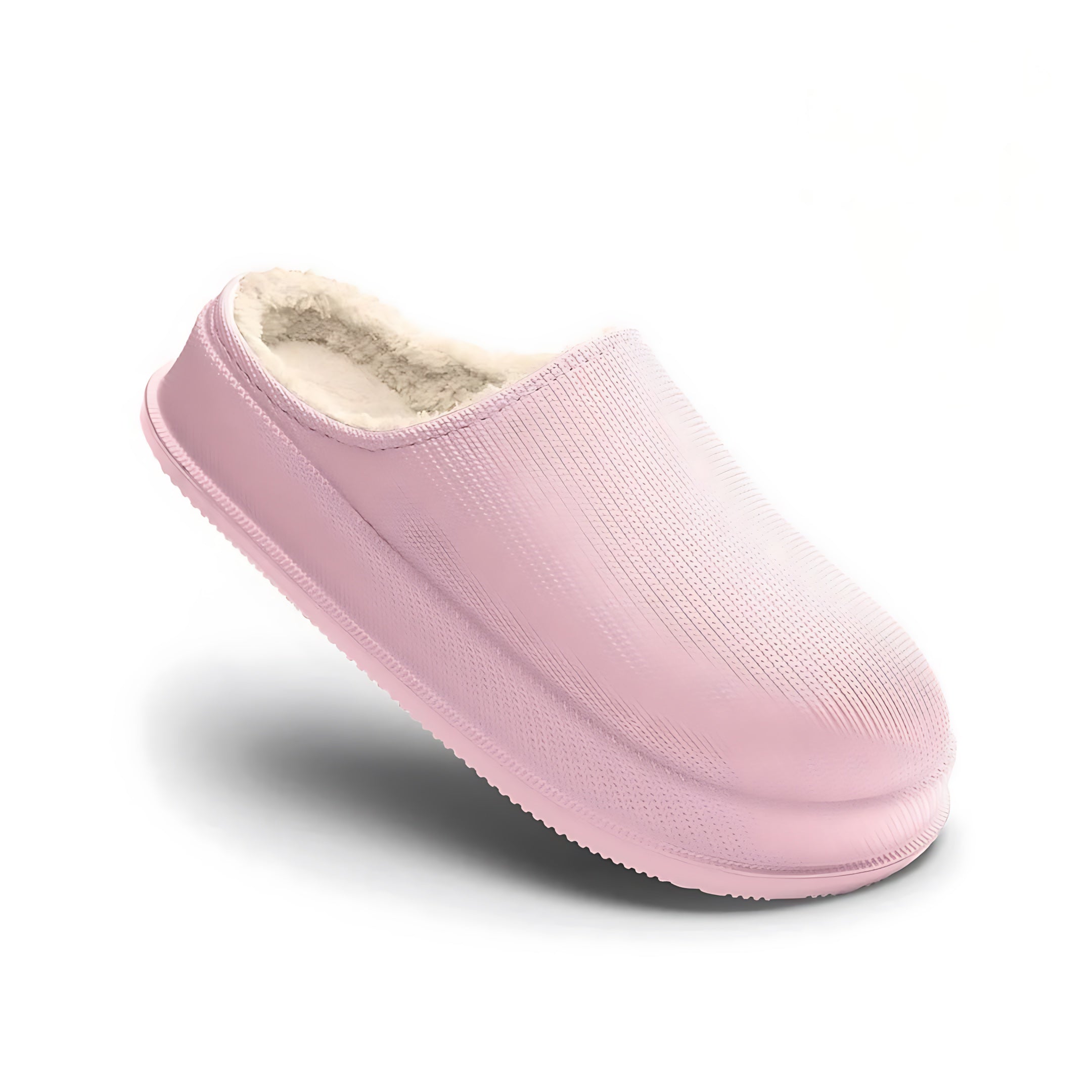 Freya – Faux Fur Lined Clog Slippers