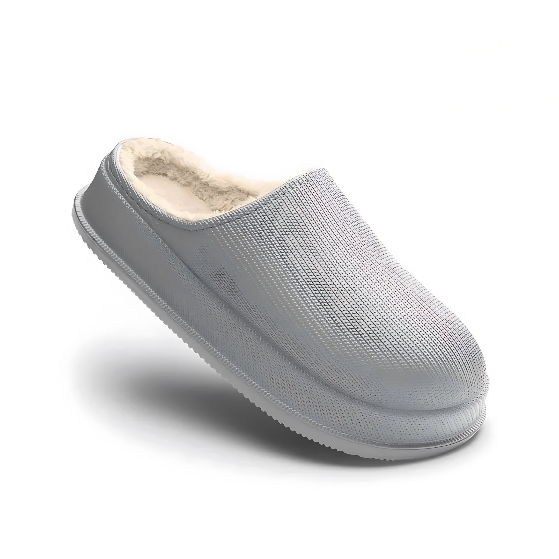 Freya – Faux Fur Lined Clog Slippers