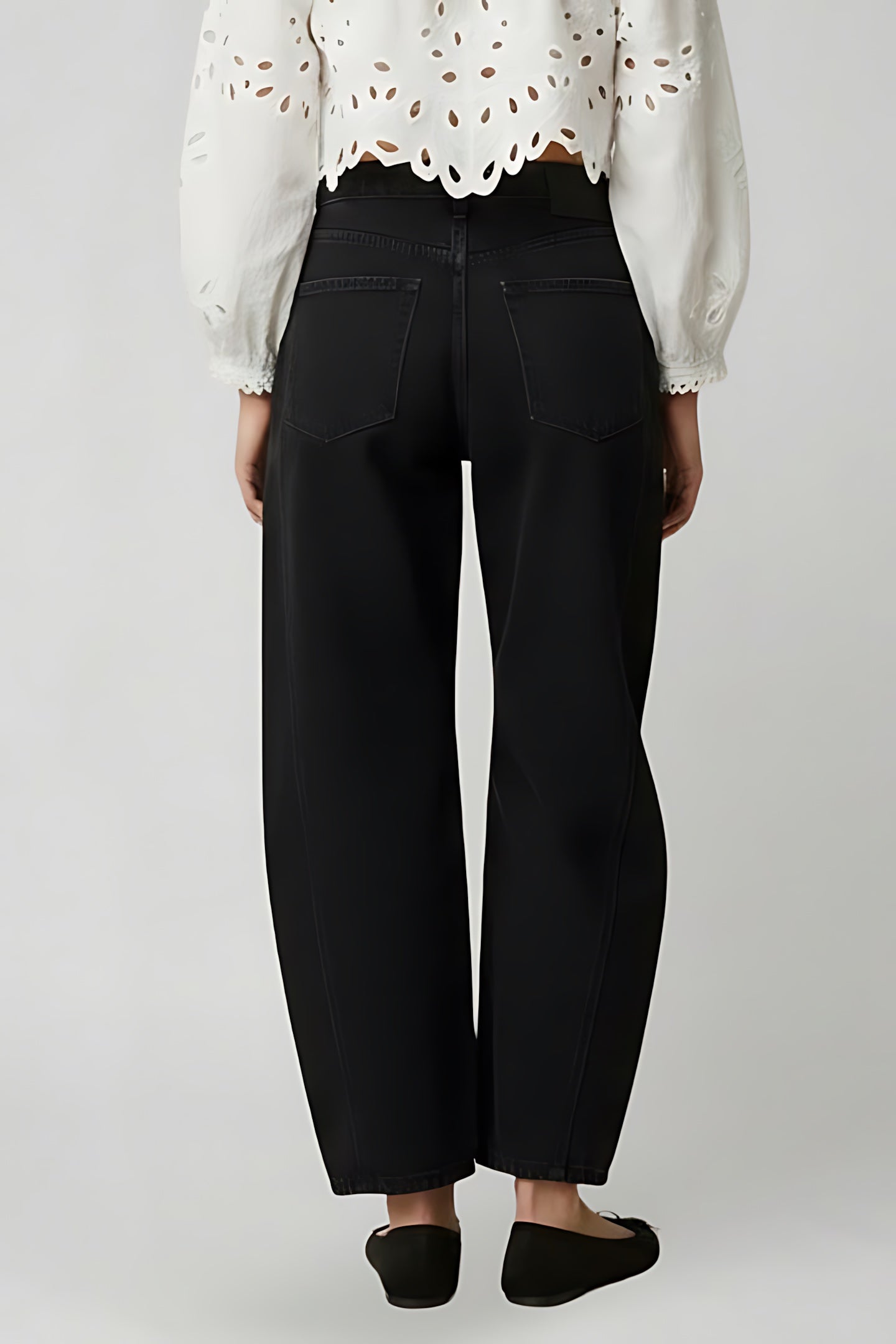 Grace – High Waist Slim Straight Leg Jeans