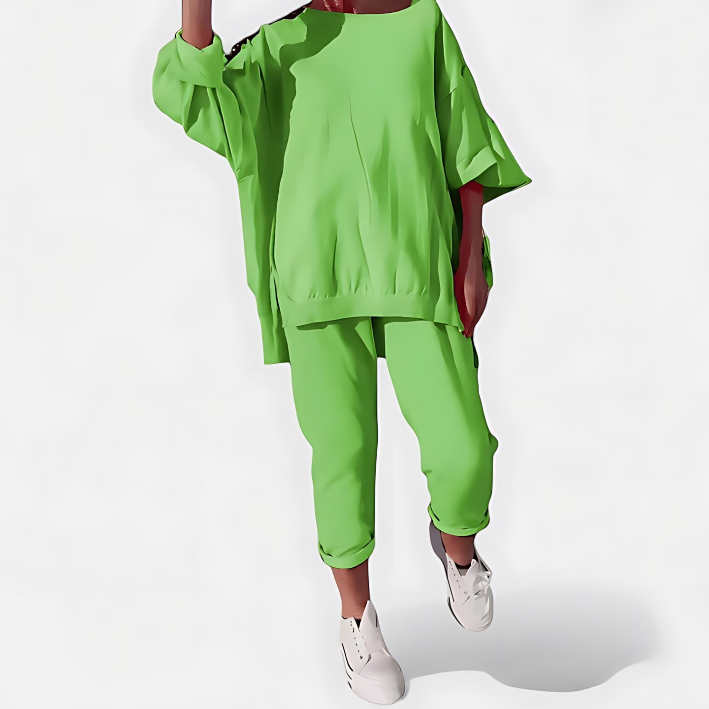 Harper – Oversized T Shirt And Joggers Lounge Set