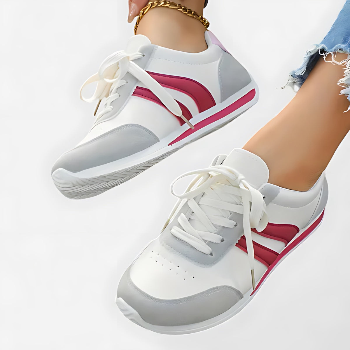 Jasmine – Chunky Platform Lace Up Sneakers