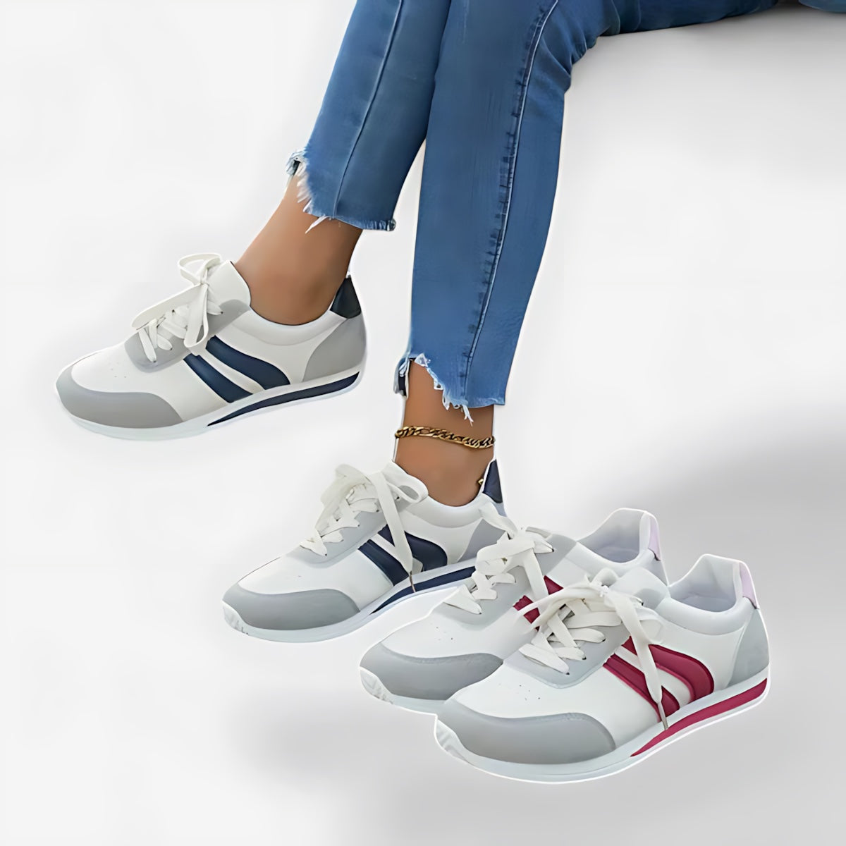Jasmine – Chunky Platform Lace Up Sneakers