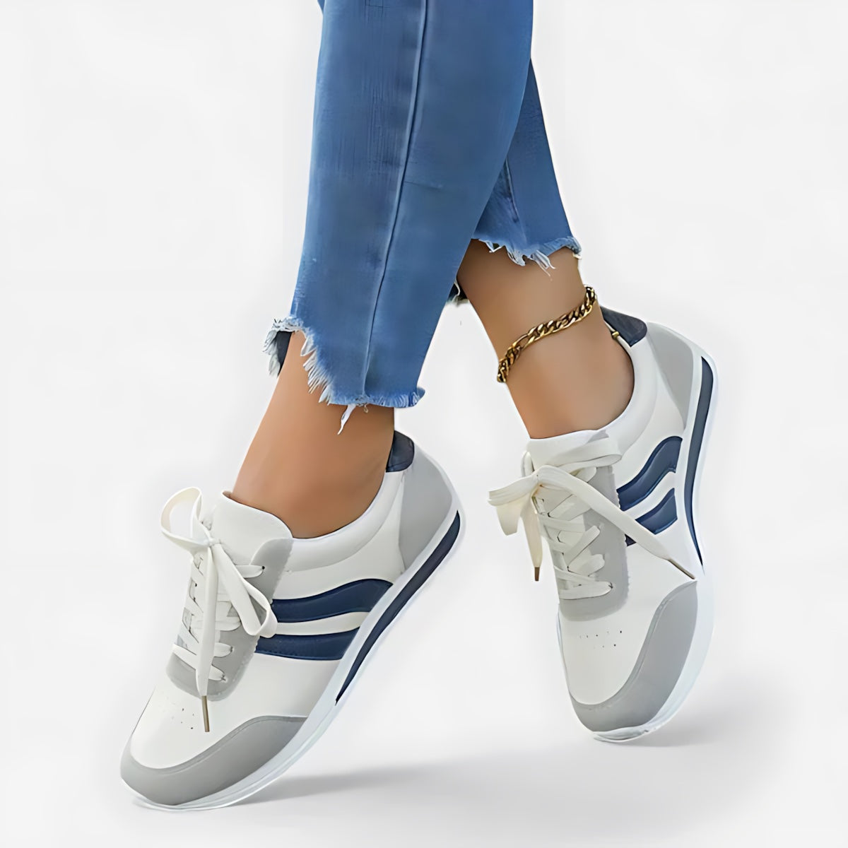 Jasmine – Chunky Platform Lace Up Sneakers