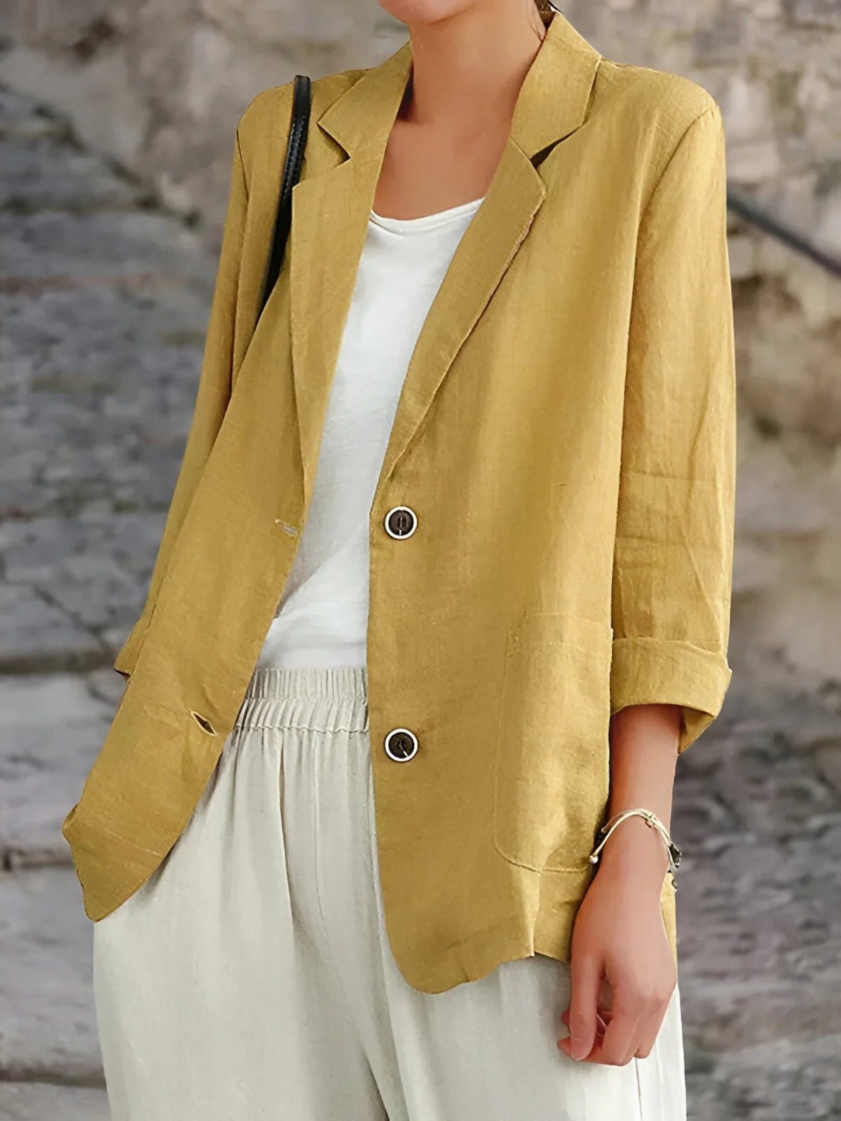 Norah – Relaxed Fit Notched Lapel Blazer