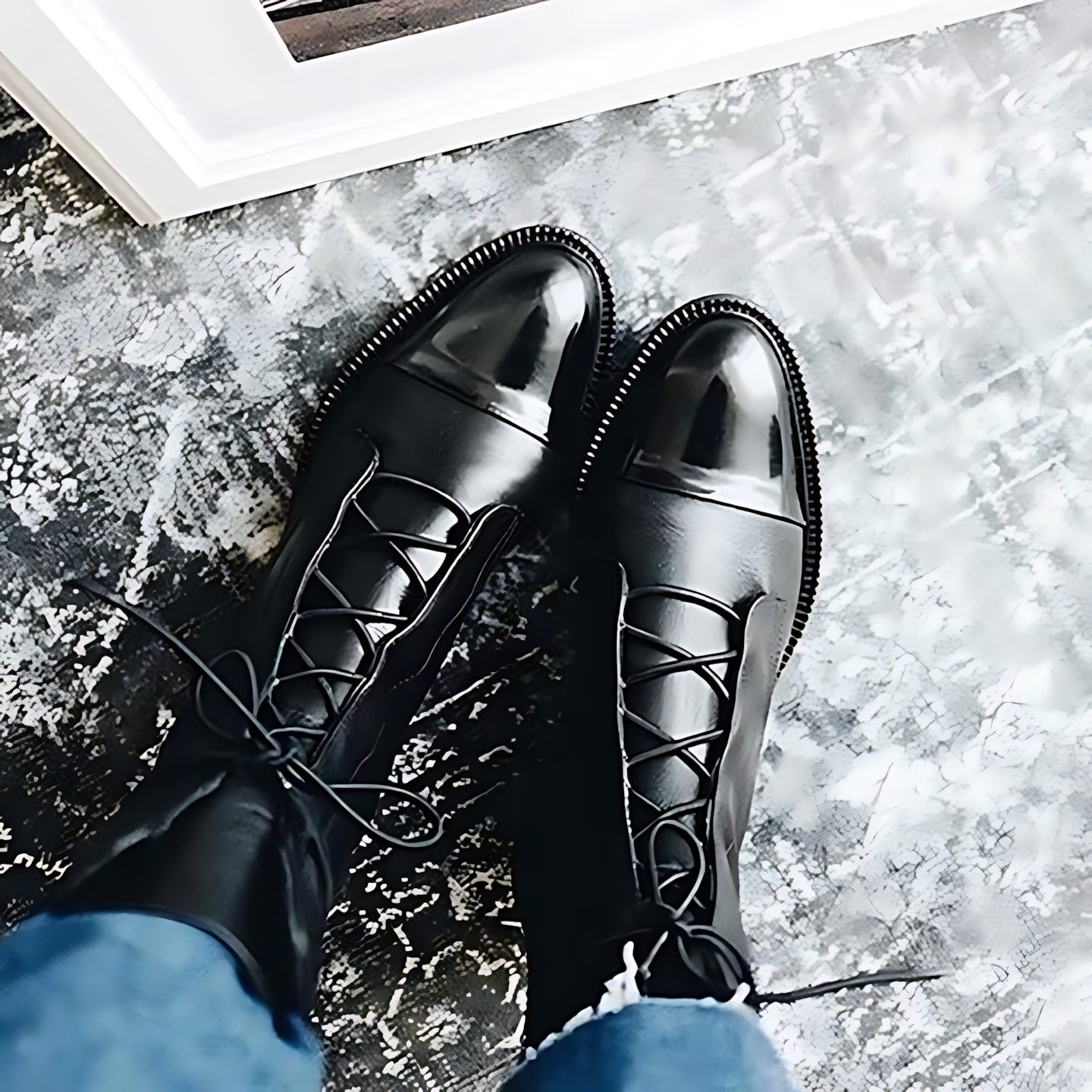 Kinsley – Leather Lace Up Ankle Boots