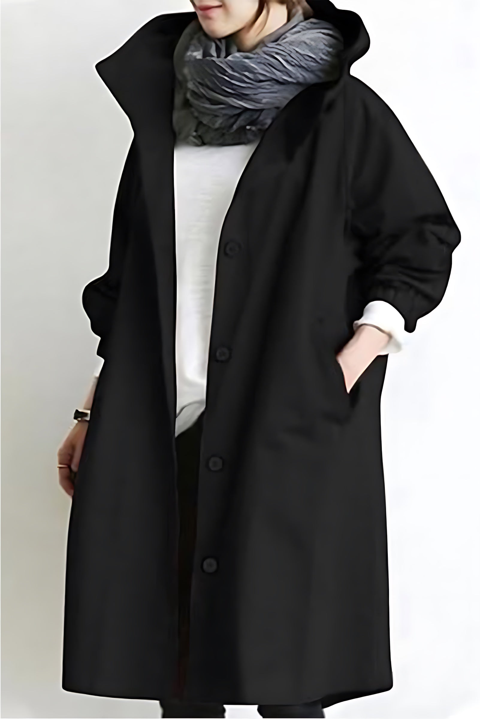 Kinsley – Oversized Longline Windbreaker Jacket