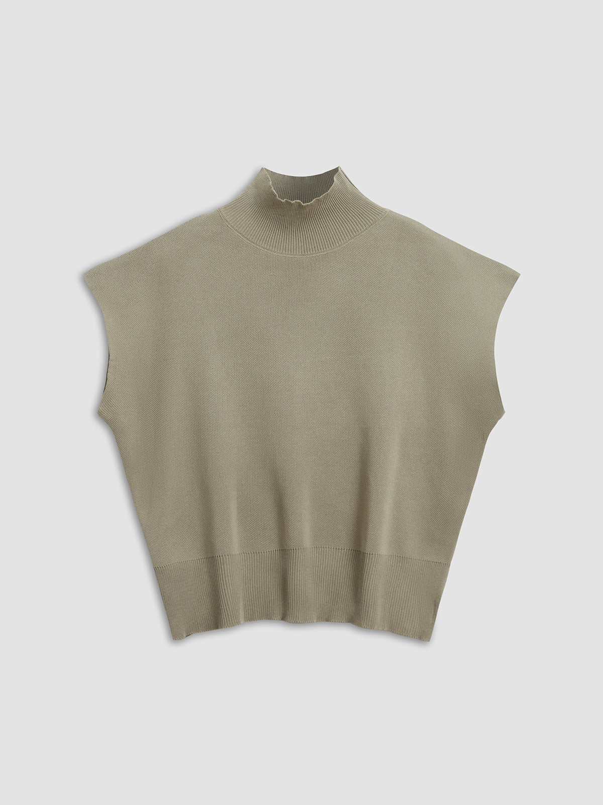 Charlie – Mock Neck Knit Top