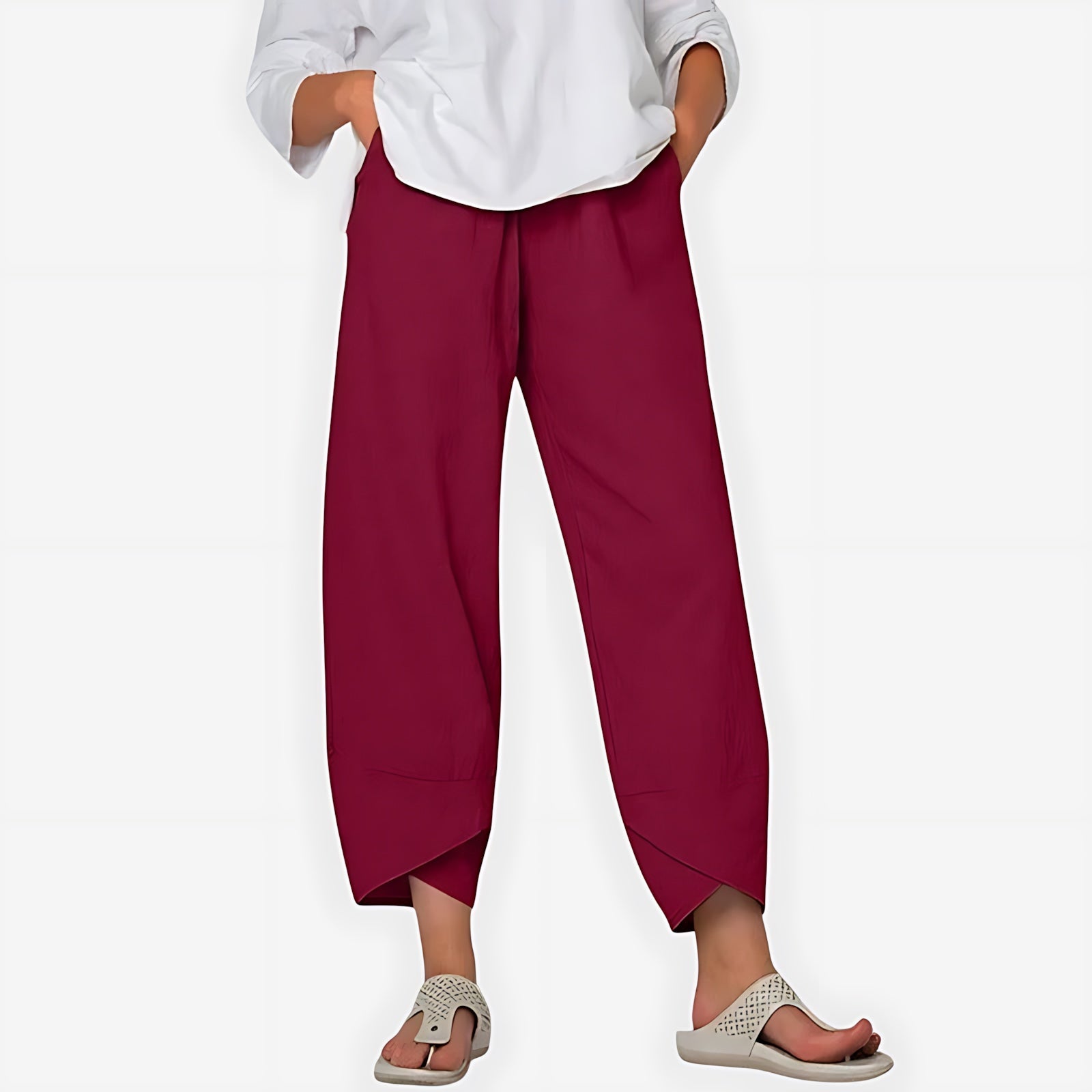 Lia – Baggy Tapered Harem Pants
