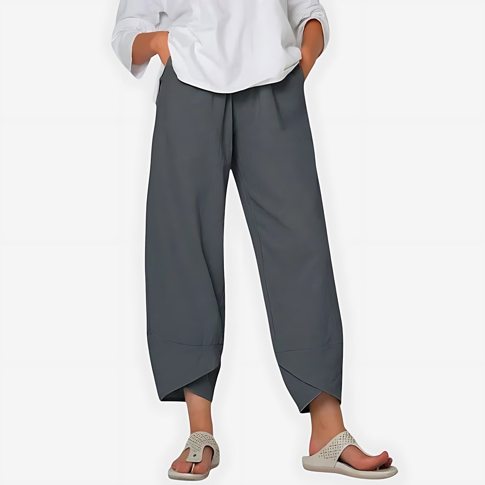 Lia – Baggy Tapered Harem Pants