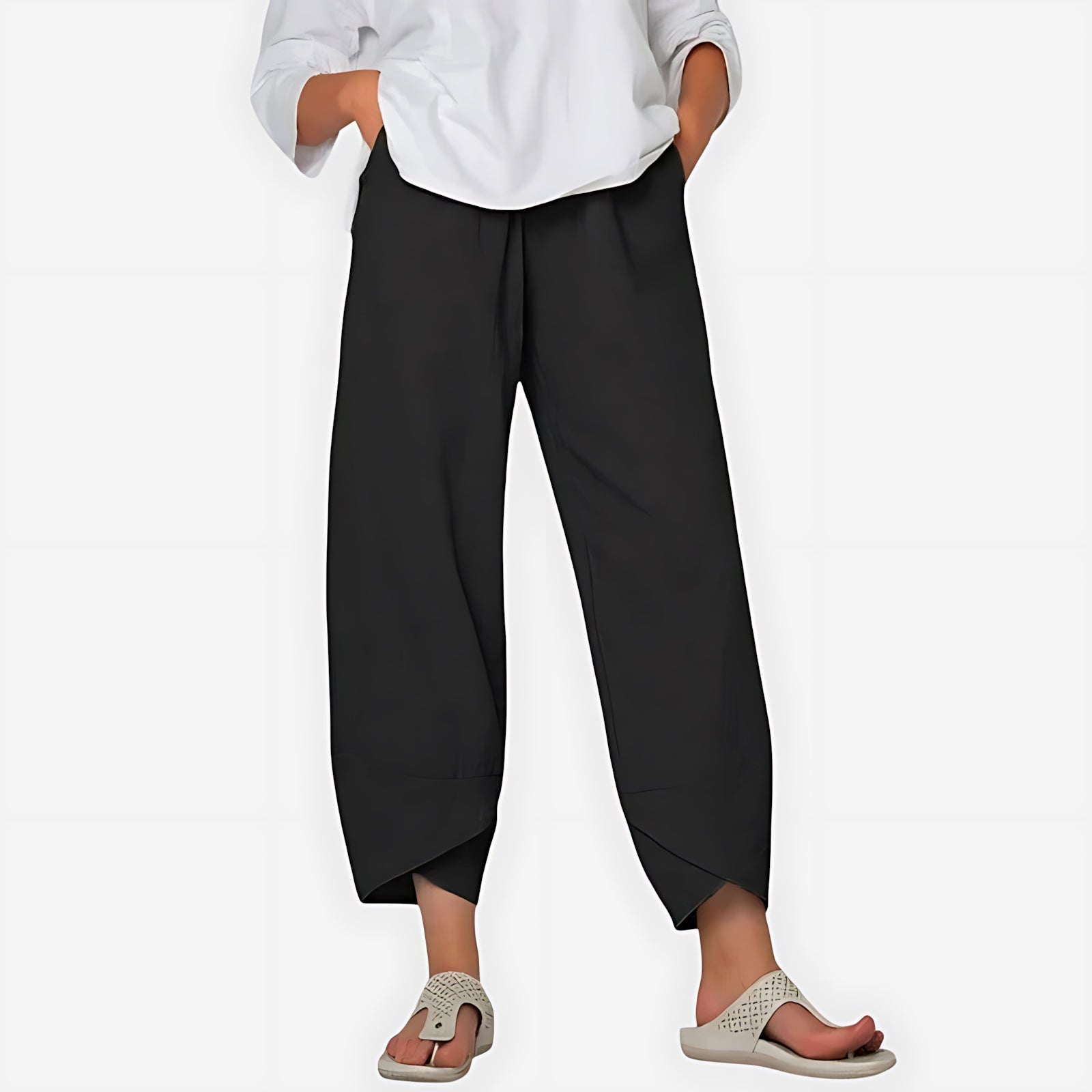 Lia – Baggy Tapered Harem Pants