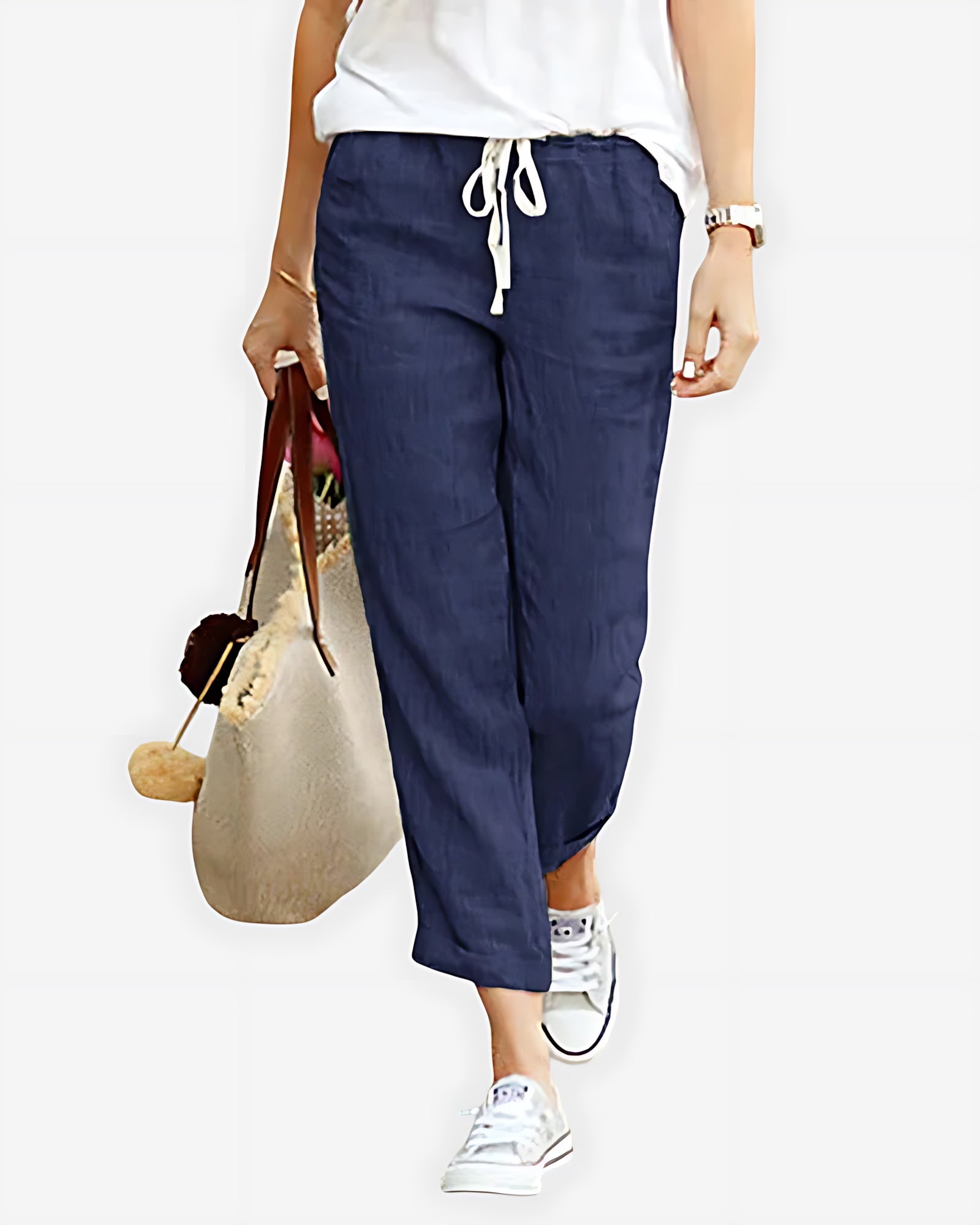 Lilah – Cropped Straight Leg Summer Pants
