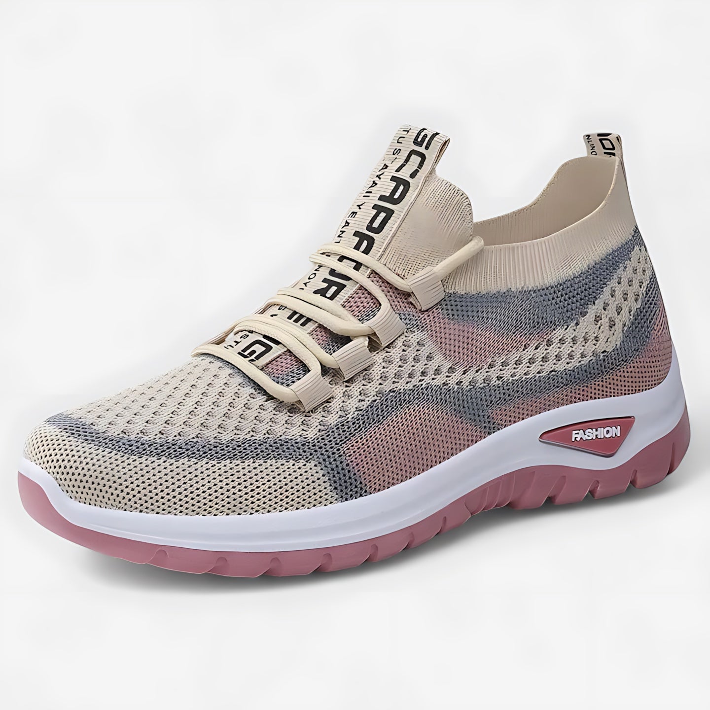 Lillian – Lace Up Chunky Sole Athletic Sneakers