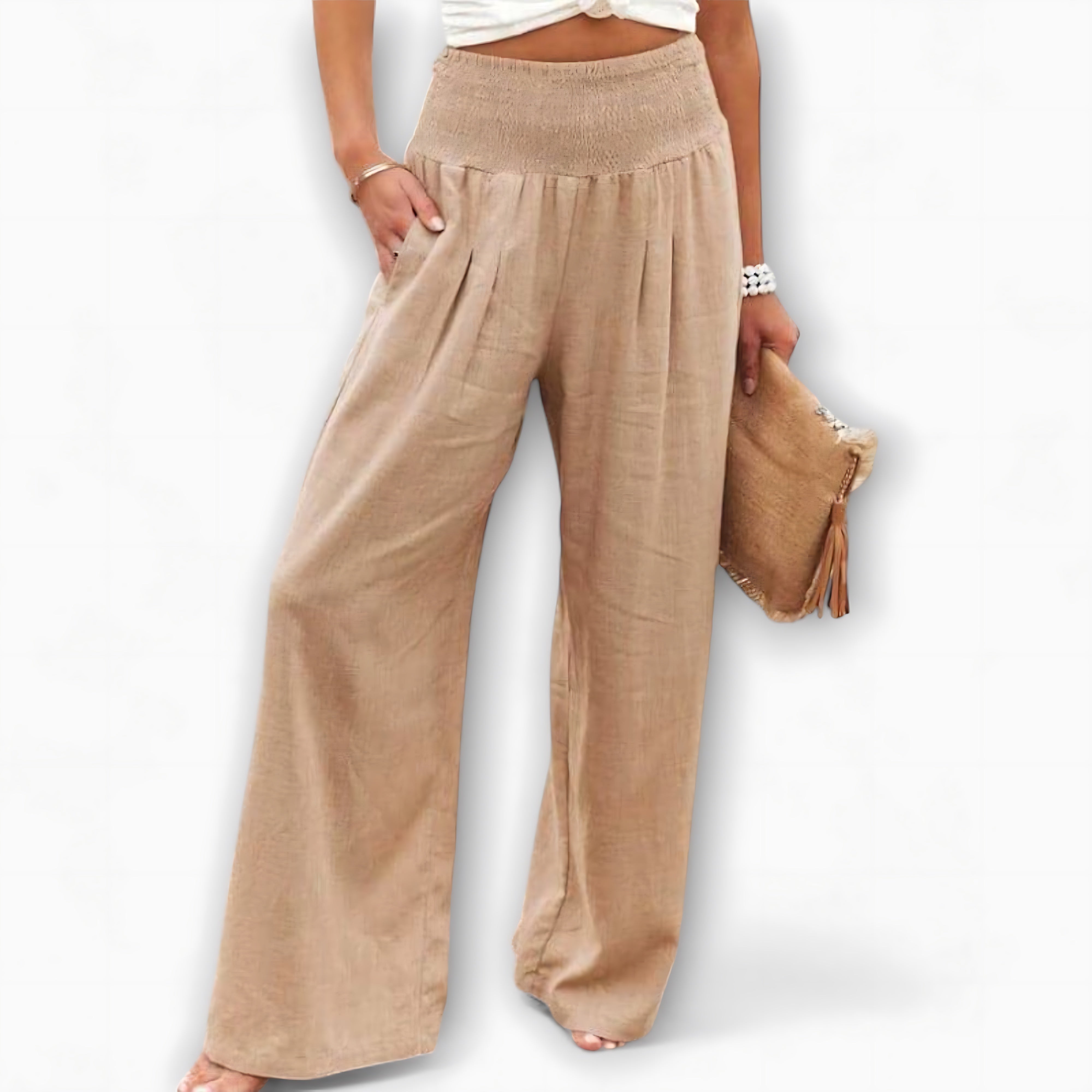 Lyric – High Waist Wide Leg Palazzo Pants