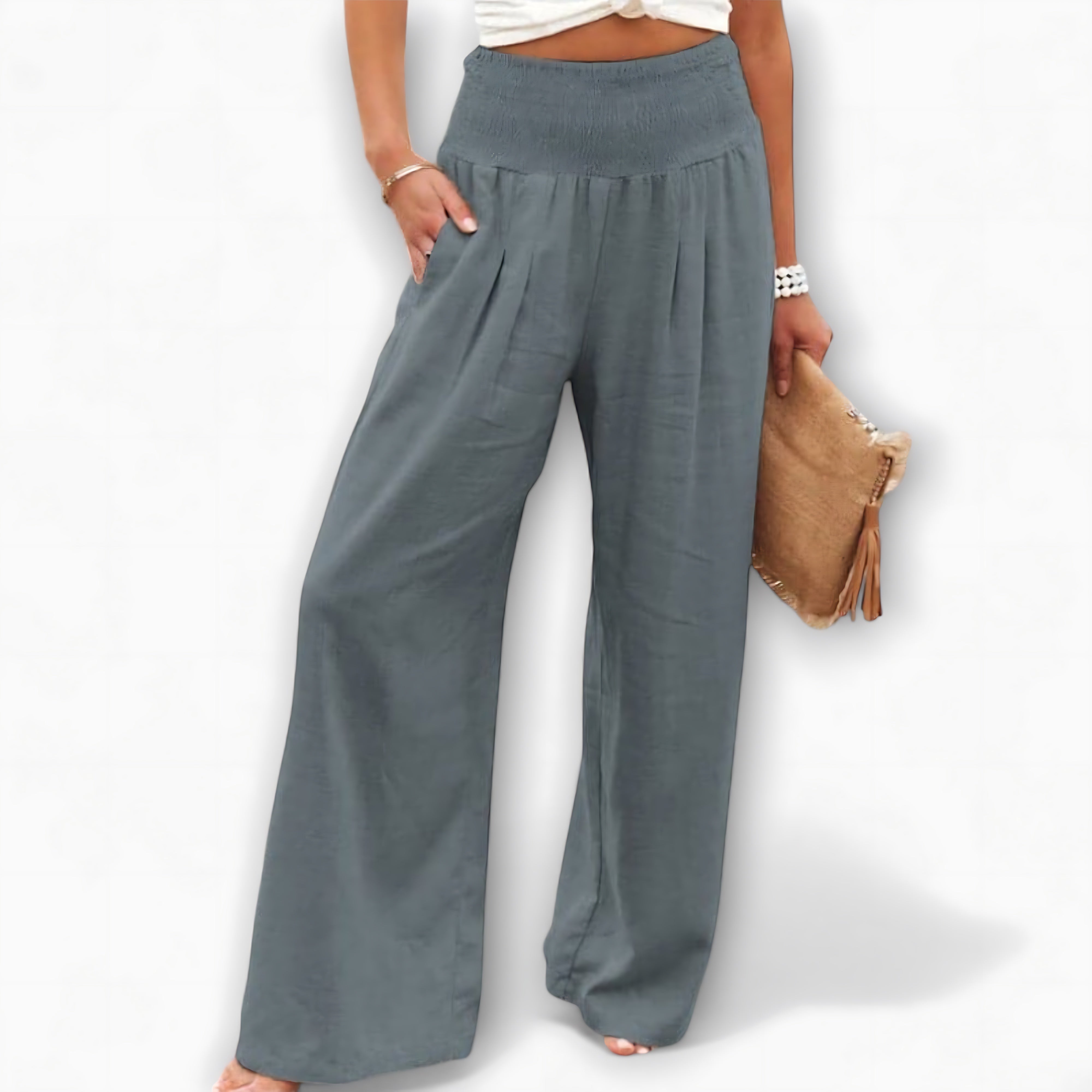 Lyric – High Waist Wide Leg Palazzo Pants
