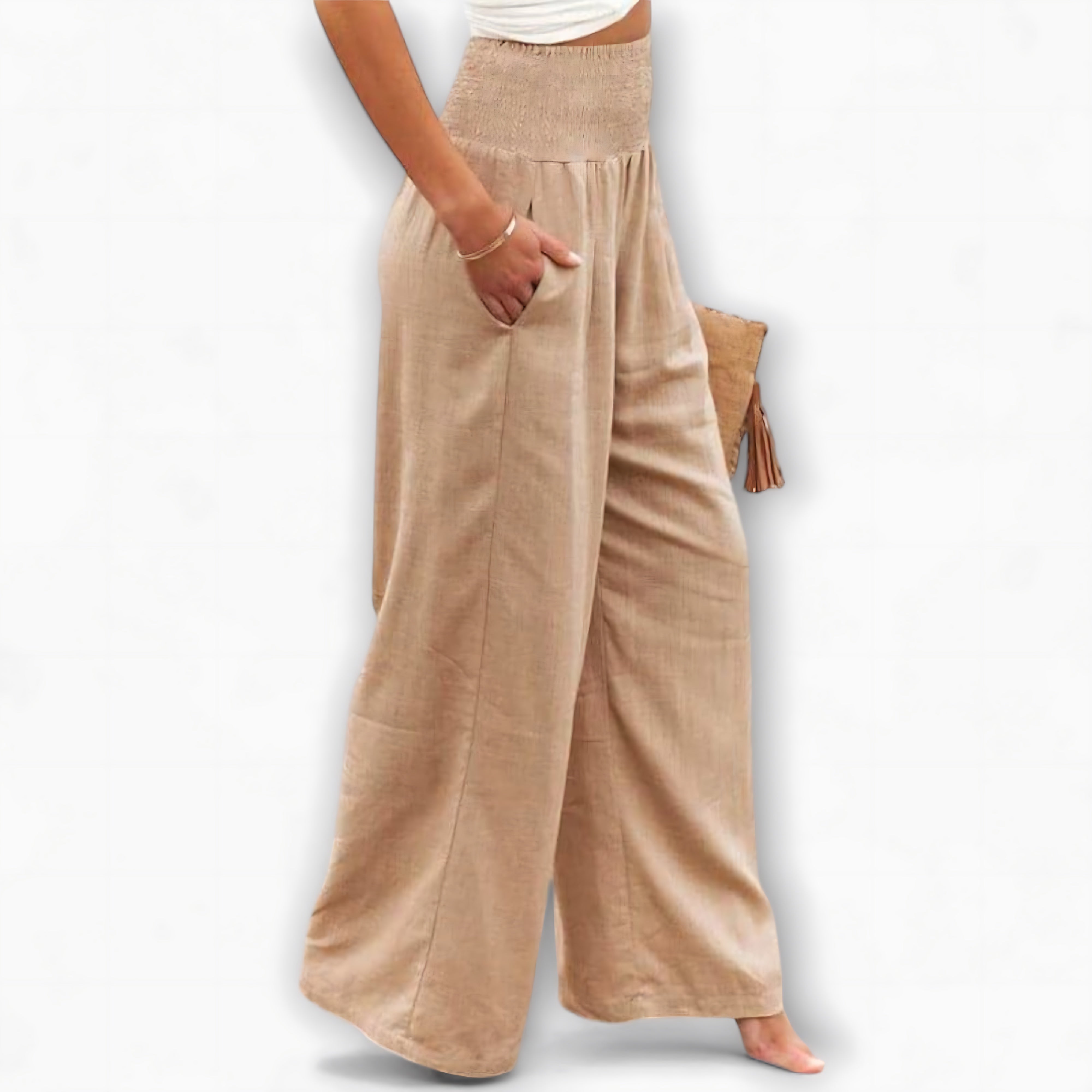 Lyric – High Waist Wide Leg Palazzo Pants