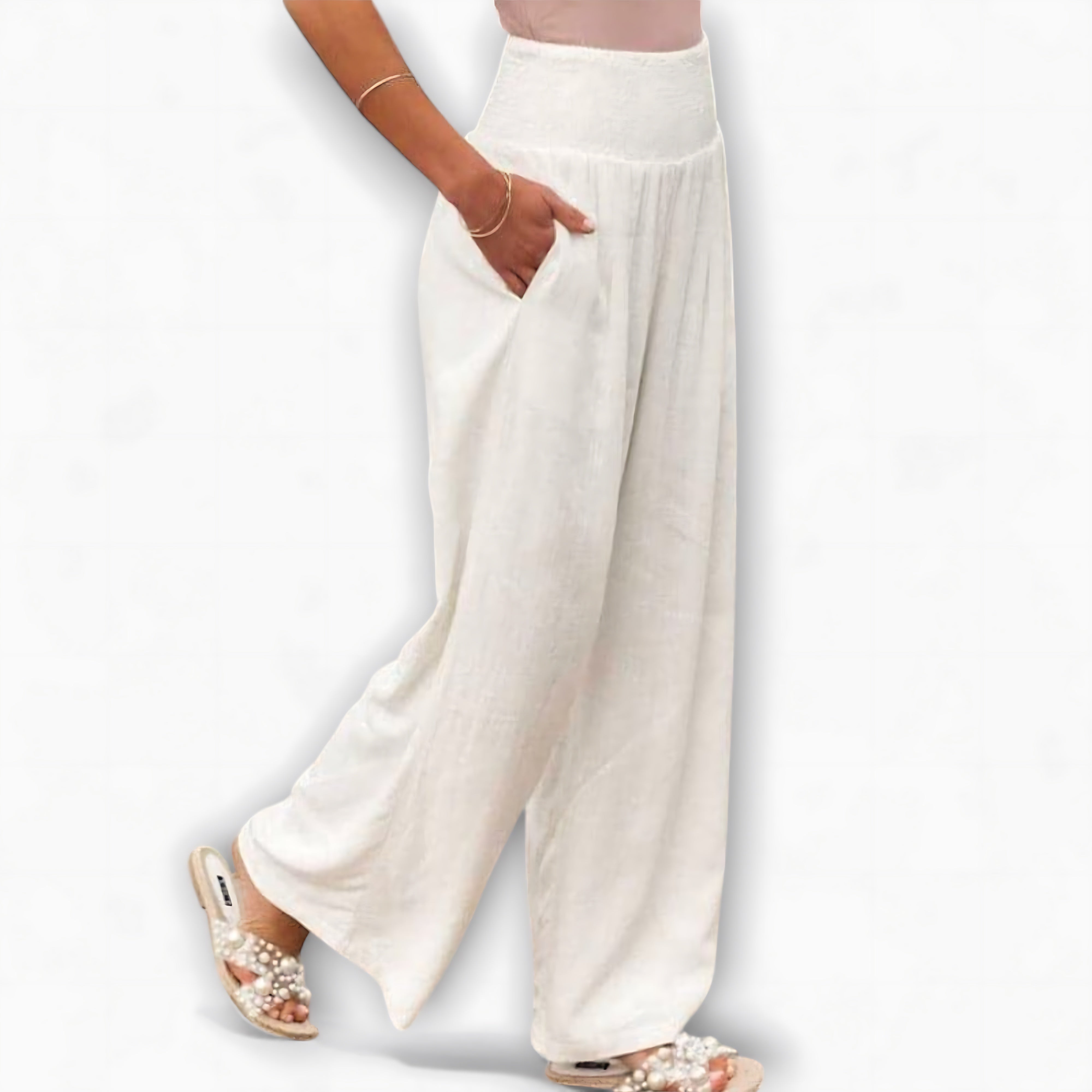 Lyric – High Waist Wide Leg Palazzo Pants