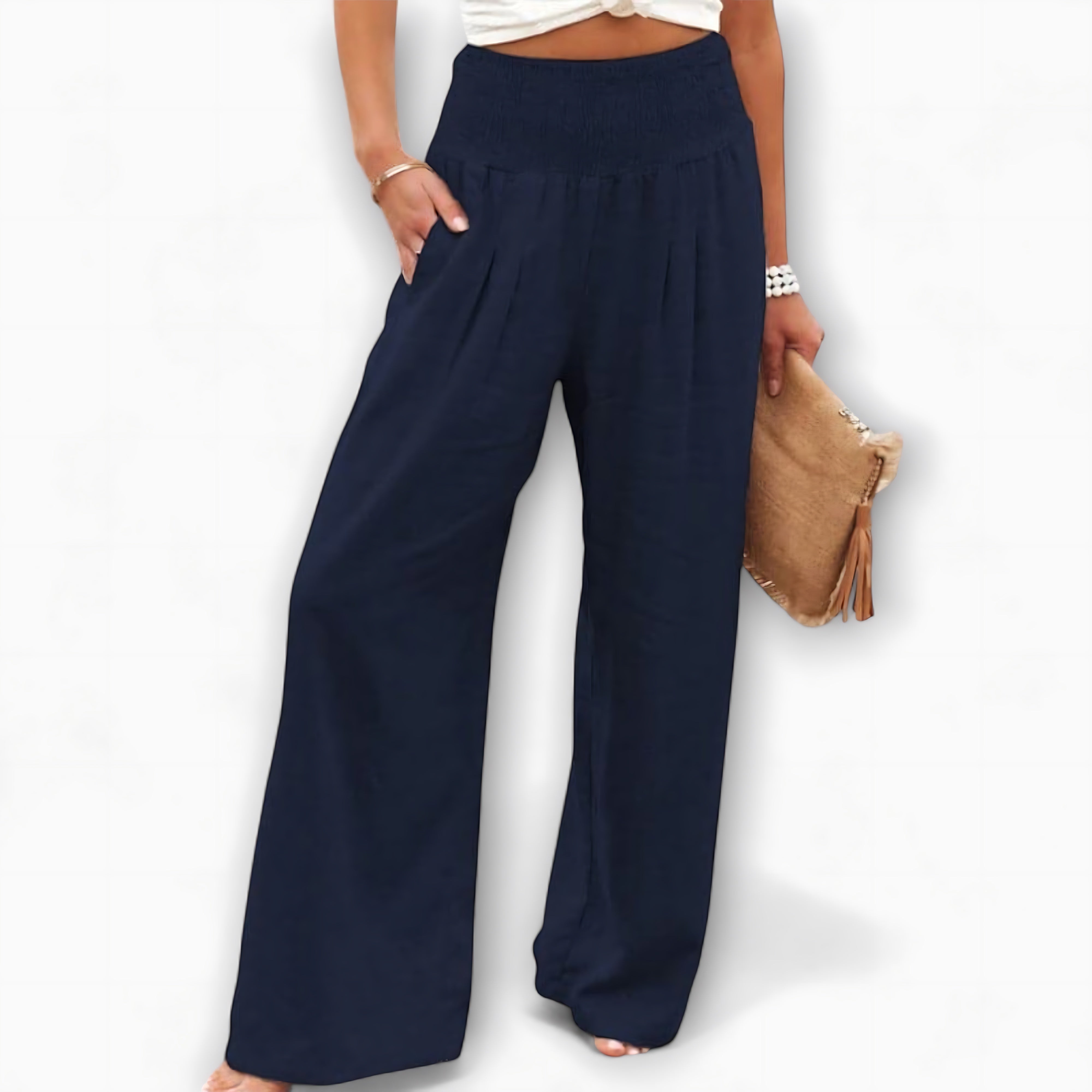 Lyric – High Waist Wide Leg Palazzo Pants