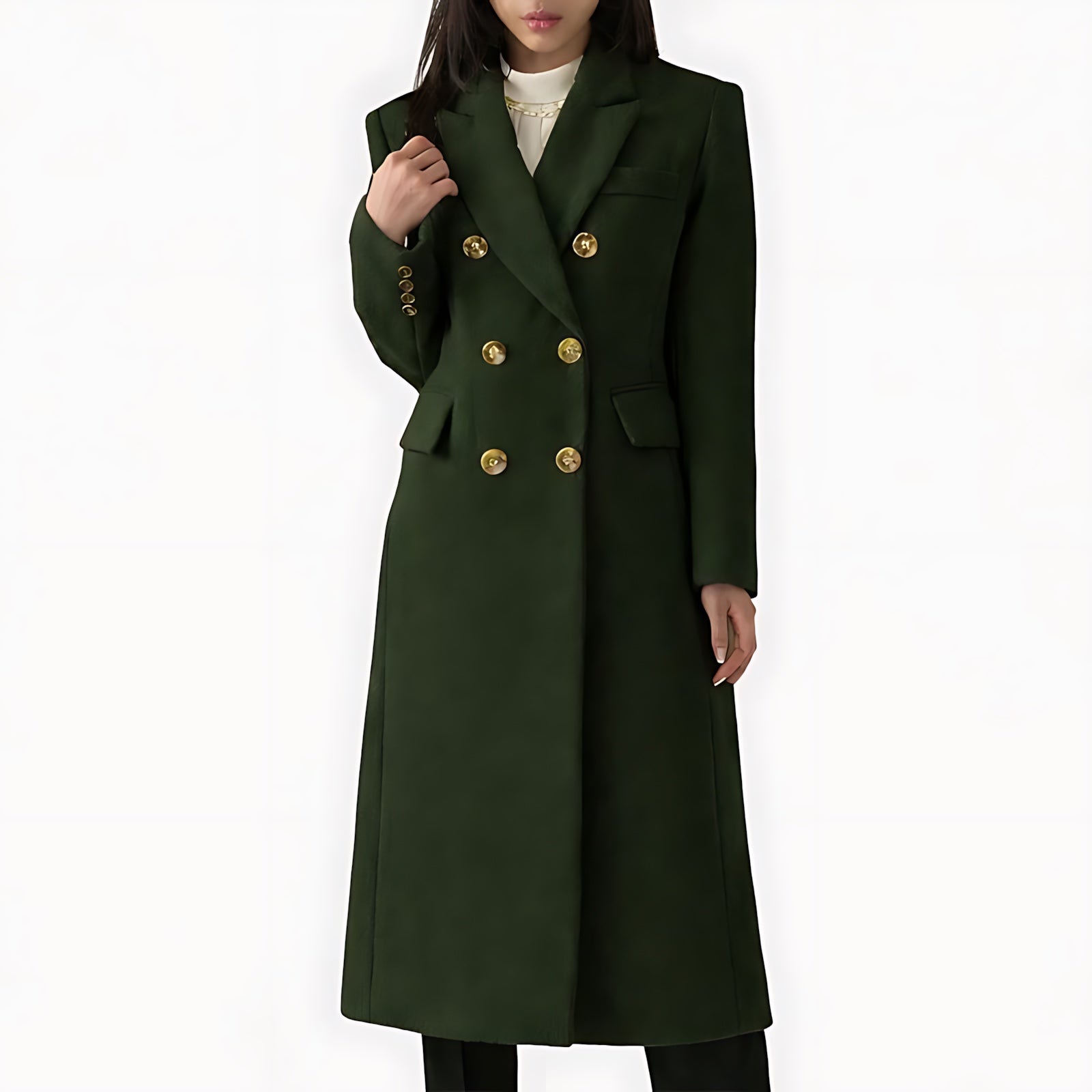 Lyric – Tailored Double Breasted Longline Coat