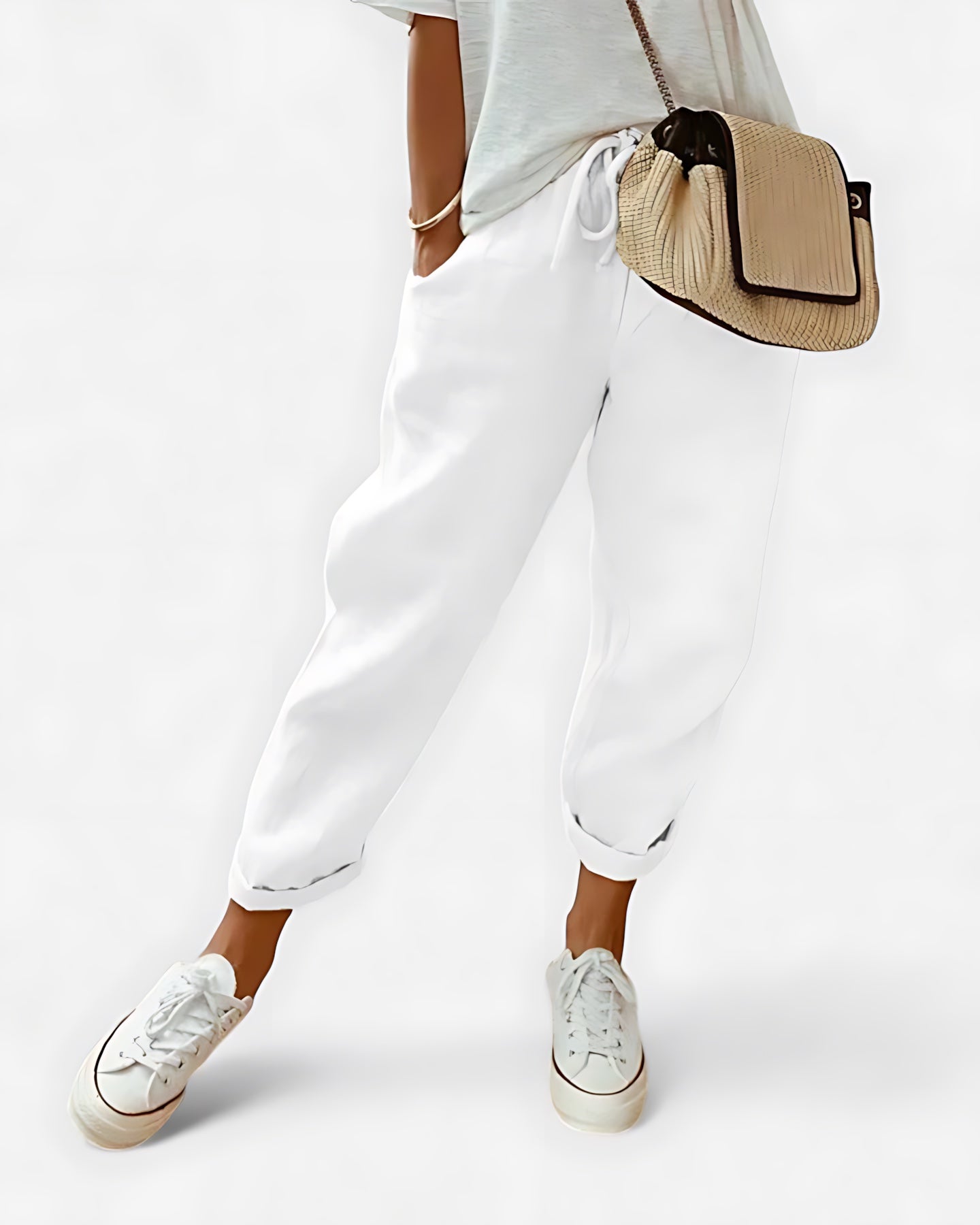 Madeline – Knit Tapered Jogger Pants