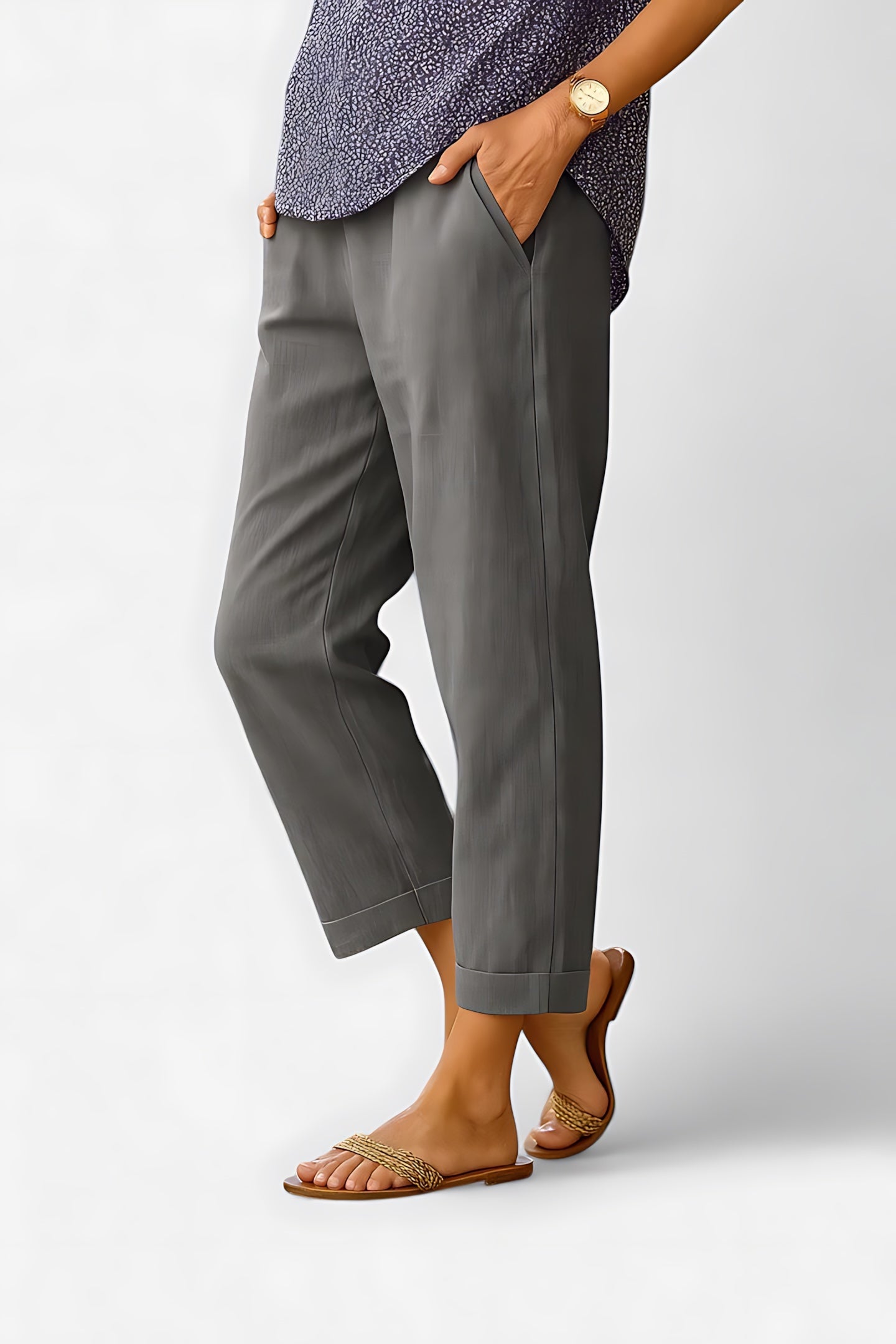 Madelyn – Cropped Tapered Pants