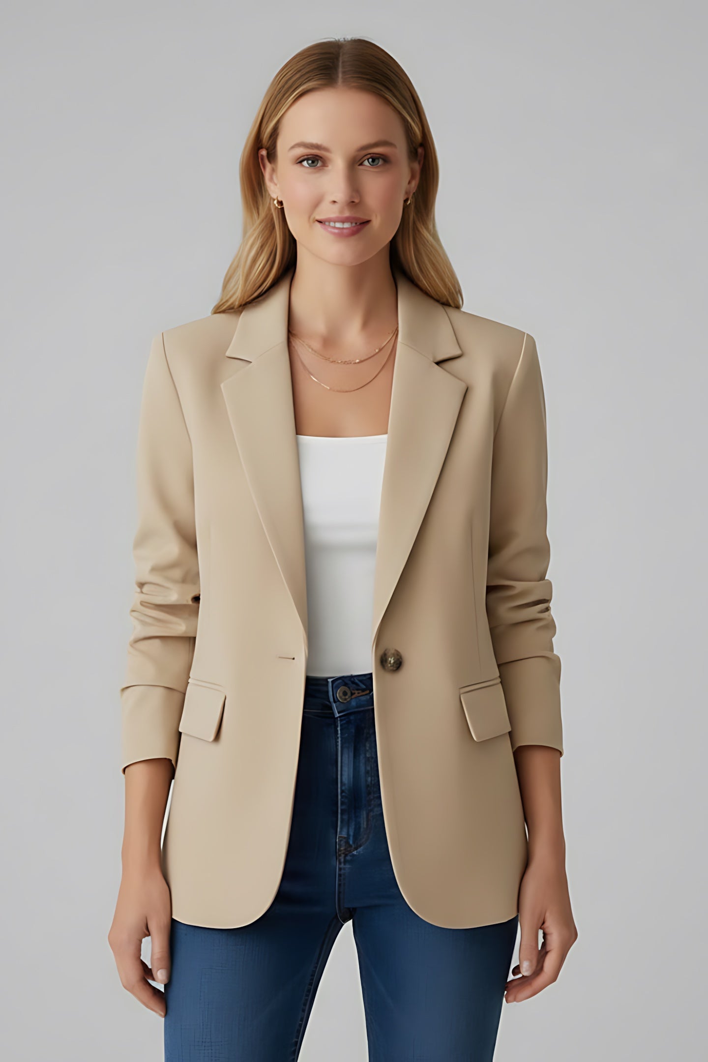 Madelyn – Notched Lapel Tailored Blazer