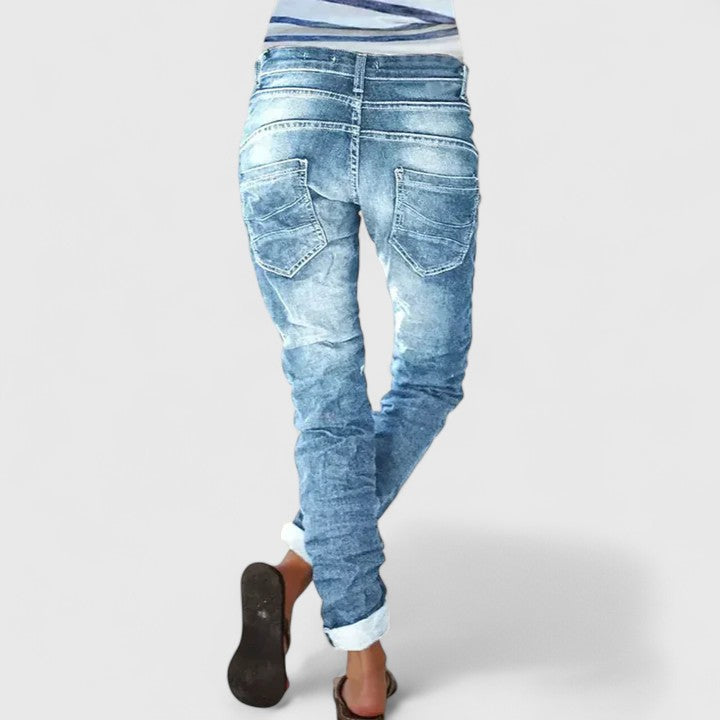 Ruby – Slouchy Distressed Jogger Jeans