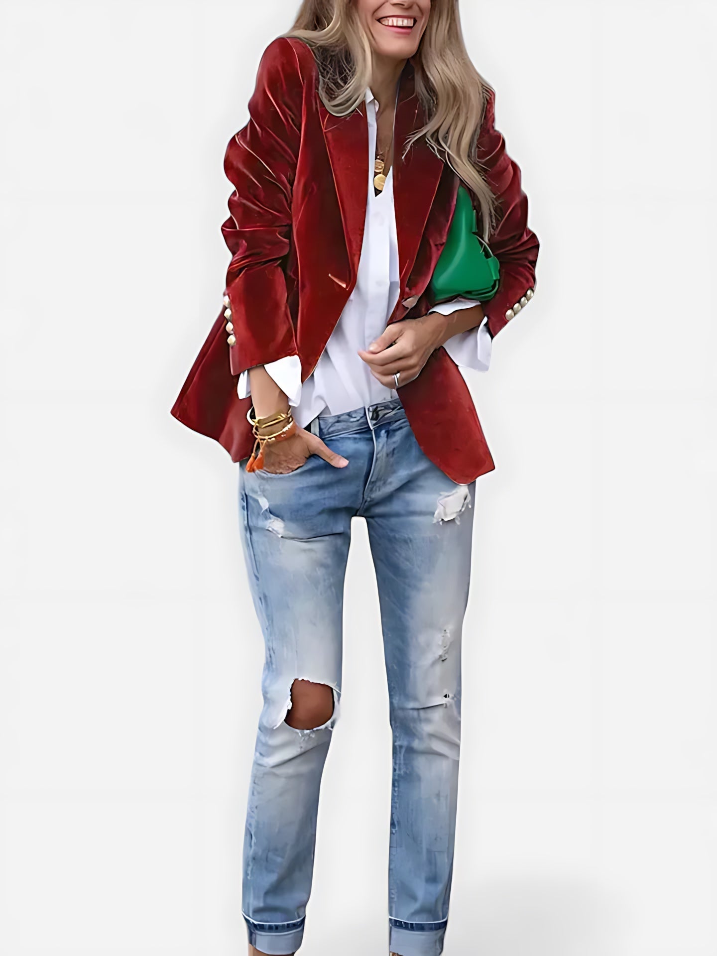 Marina – Tailored Single Breasted Blazer