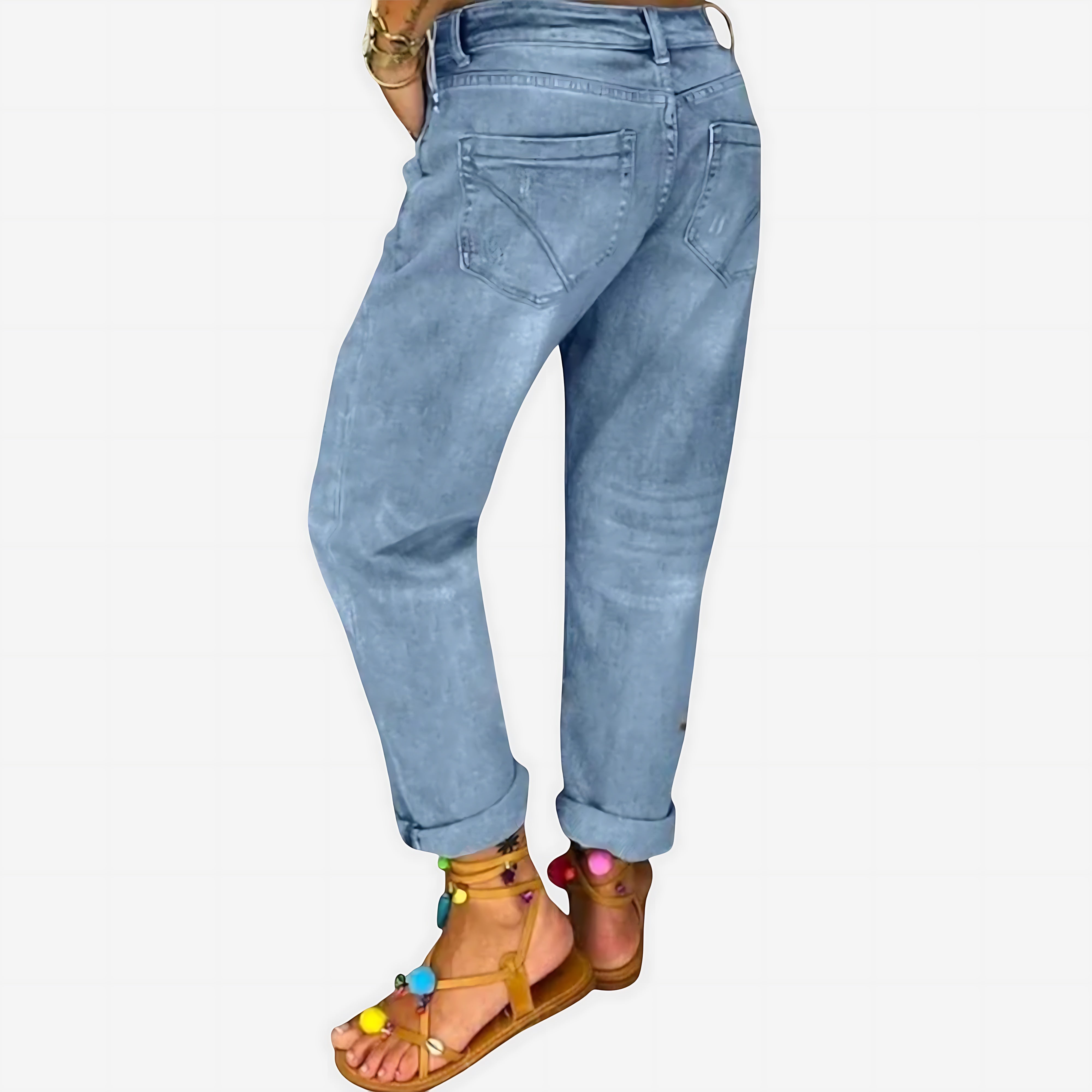 Marlowe – Ripped Slouchy Boyfriend Jeans