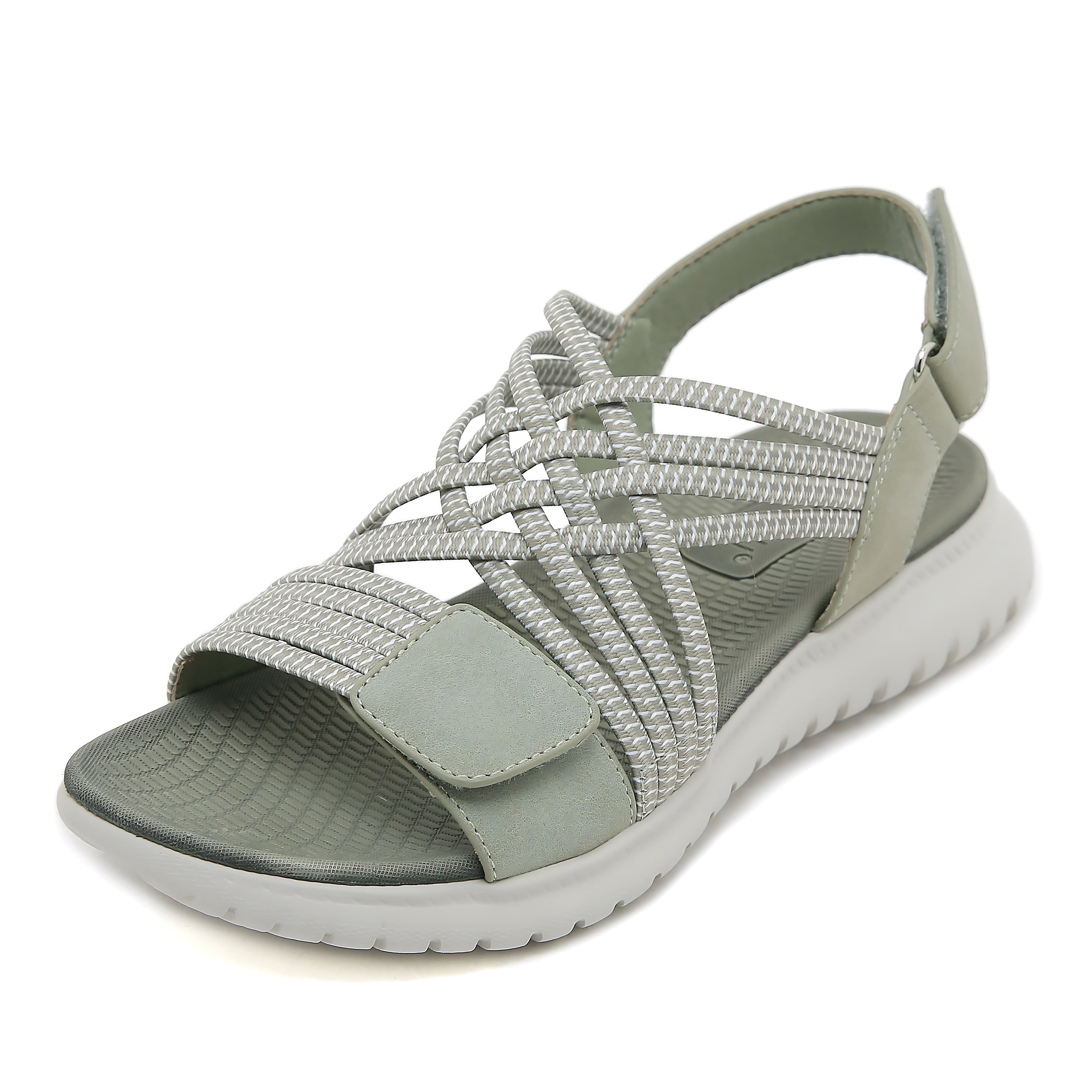 Nadia – Crisscross Strappy Sport Sandals