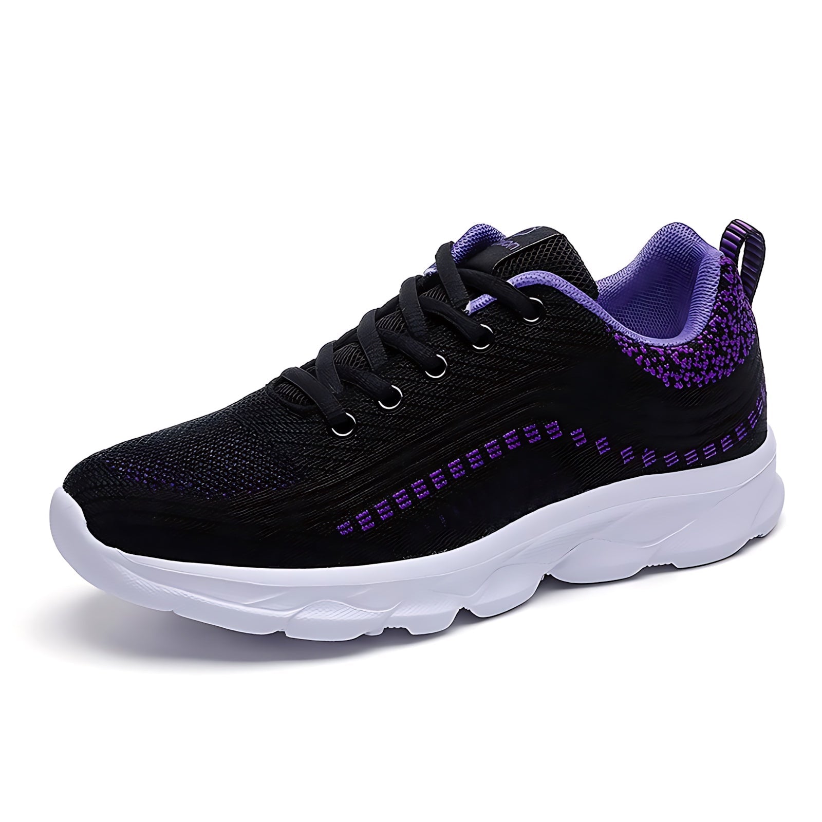 Octavia – Mesh Knit Lace Up Walking Sneakers