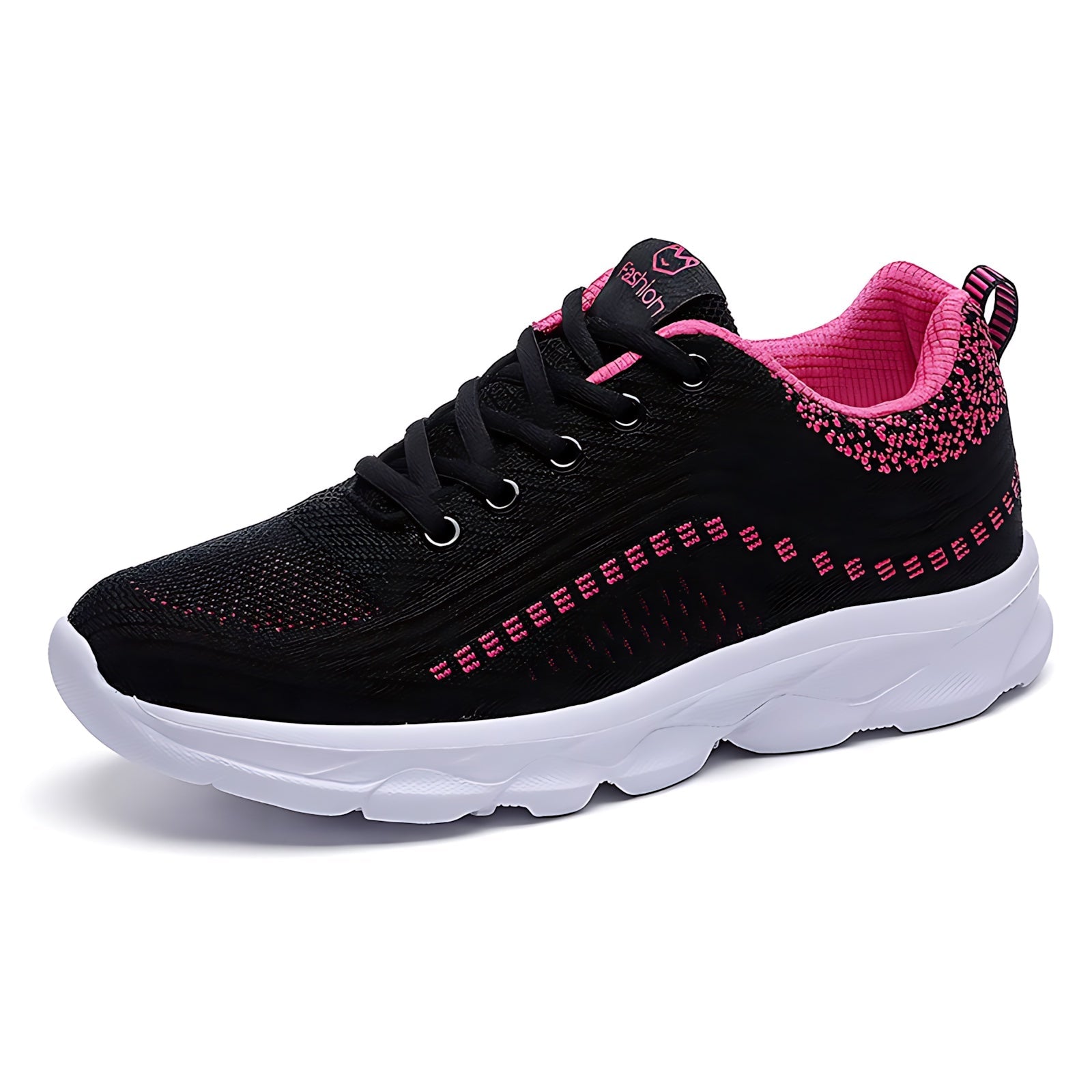 Octavia – Mesh Knit Lace Up Walking Sneakers