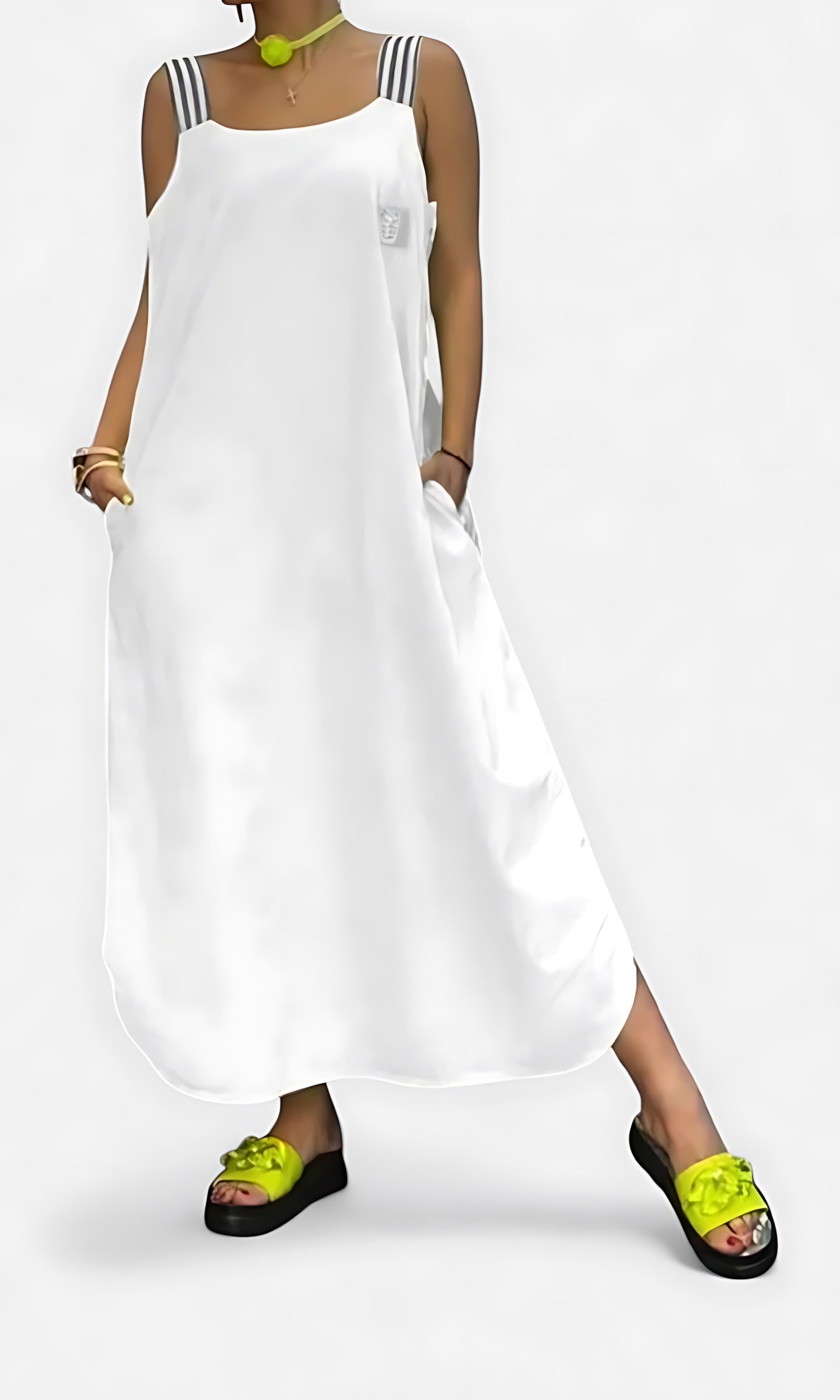 Paloma – Cami Square Neck Flowy Maxi Dress