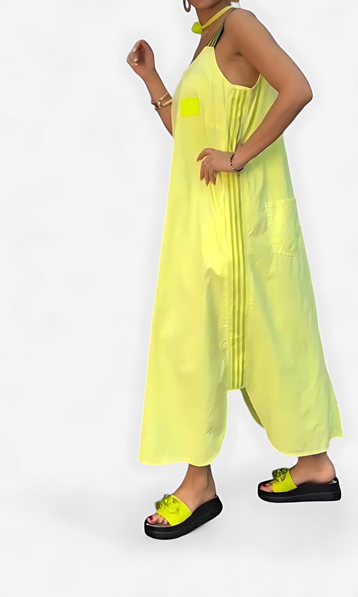 Paloma – Cami Square Neck Flowy Maxi Dress